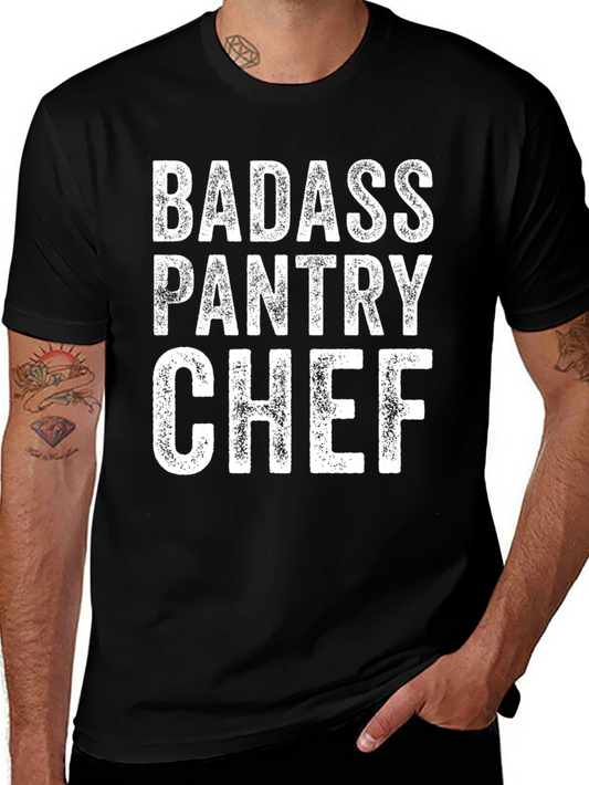 Badass Pantry Chef Graphic Tee - Black