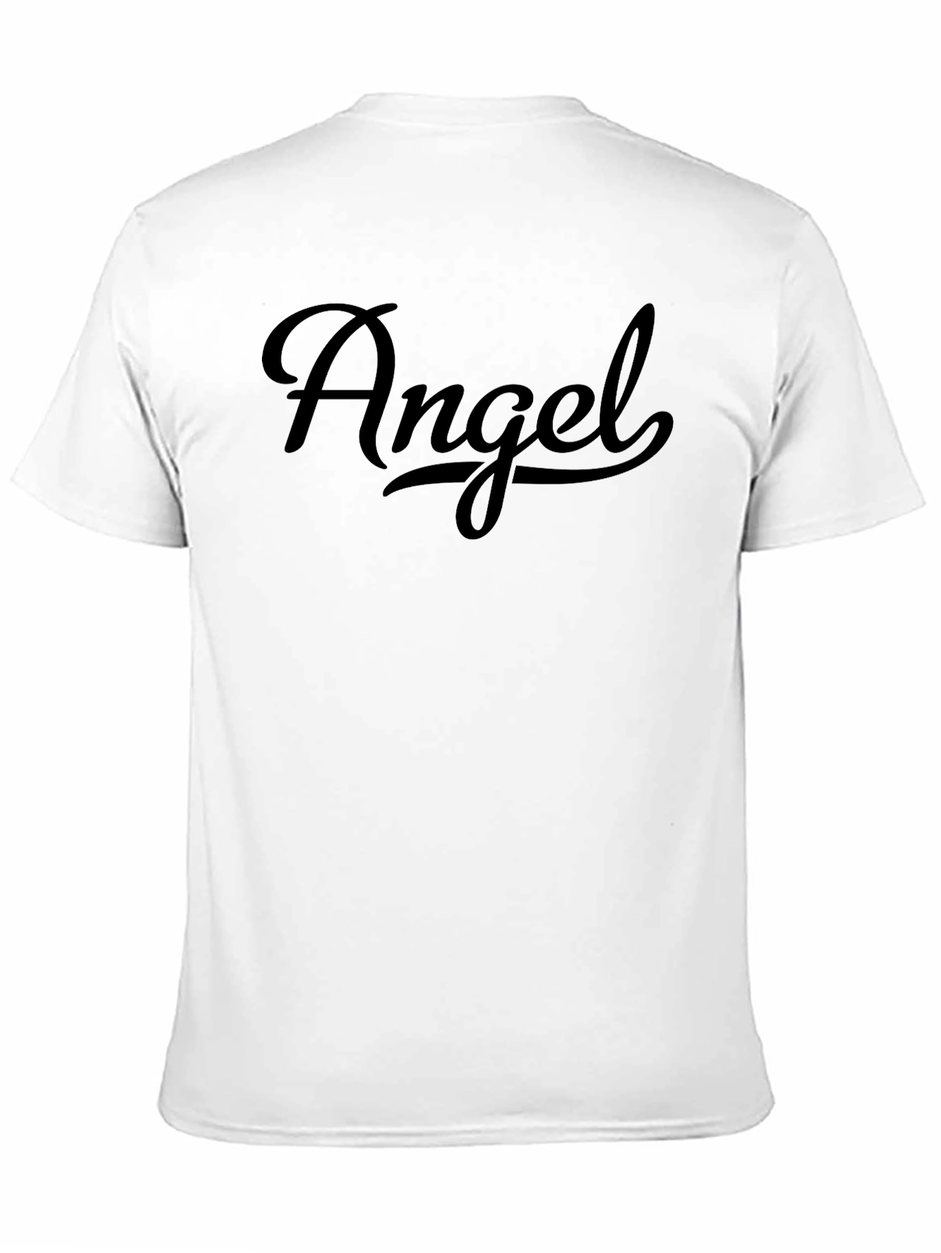 Angel Graphic Tee - Black Unisex T-Shirt