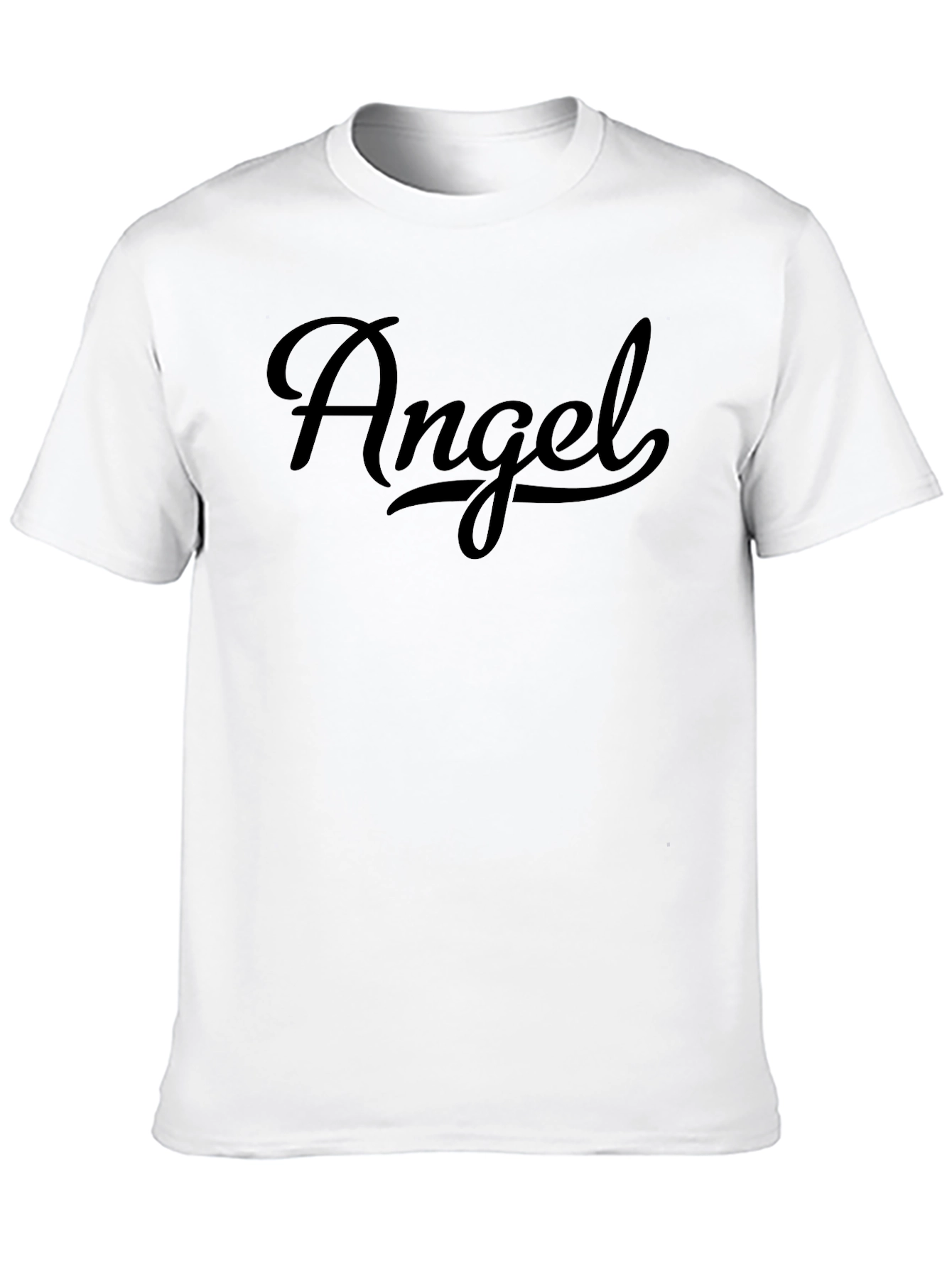 Angel Graphic Tee - Black Unisex T-Shirt