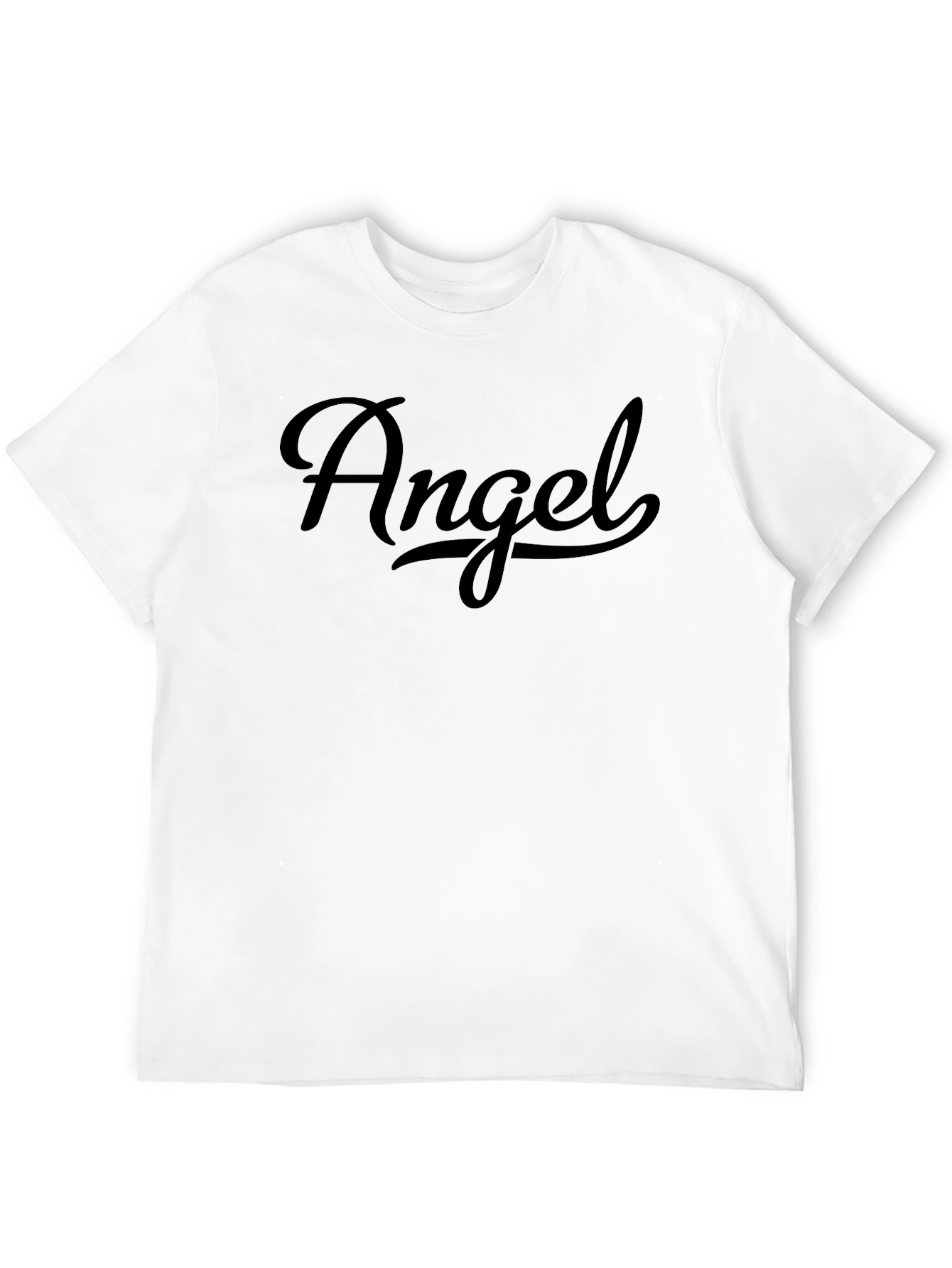 Angel Graphic Tee - Black Unisex T-Shirt