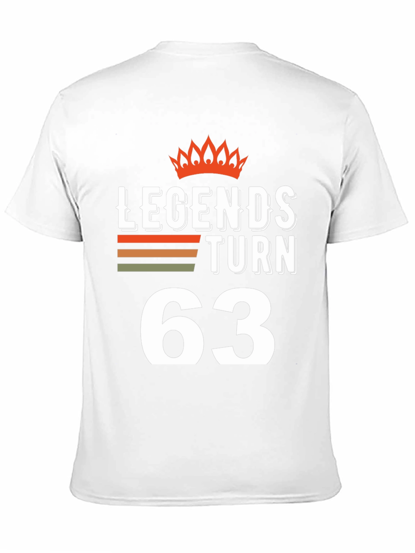 Legends Turn 63 T-Shirt - Birthday Gift