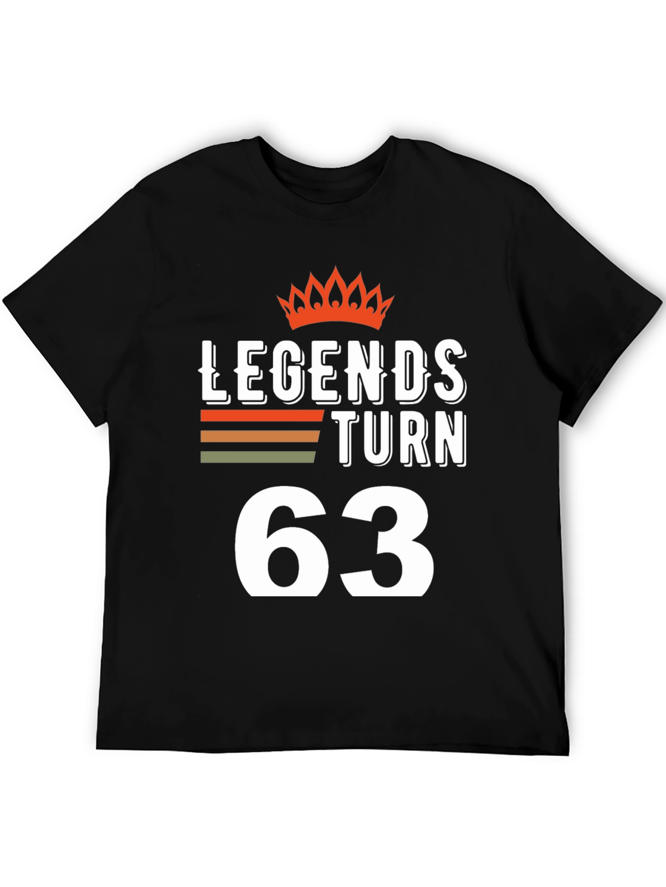 Legends Turn 63 T-Shirt - Birthday Gift