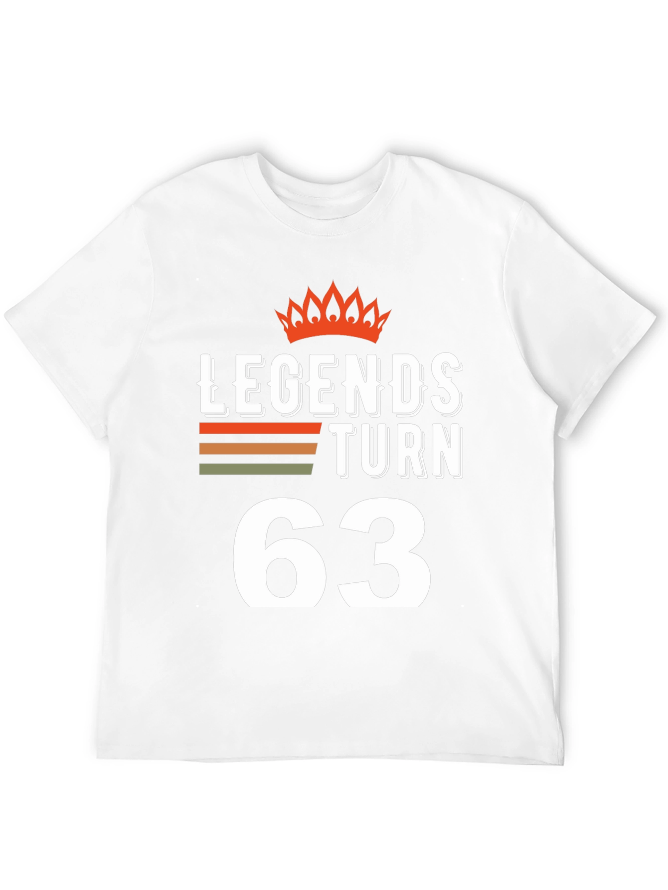 Legends Turn 63 T-Shirt - Birthday Gift