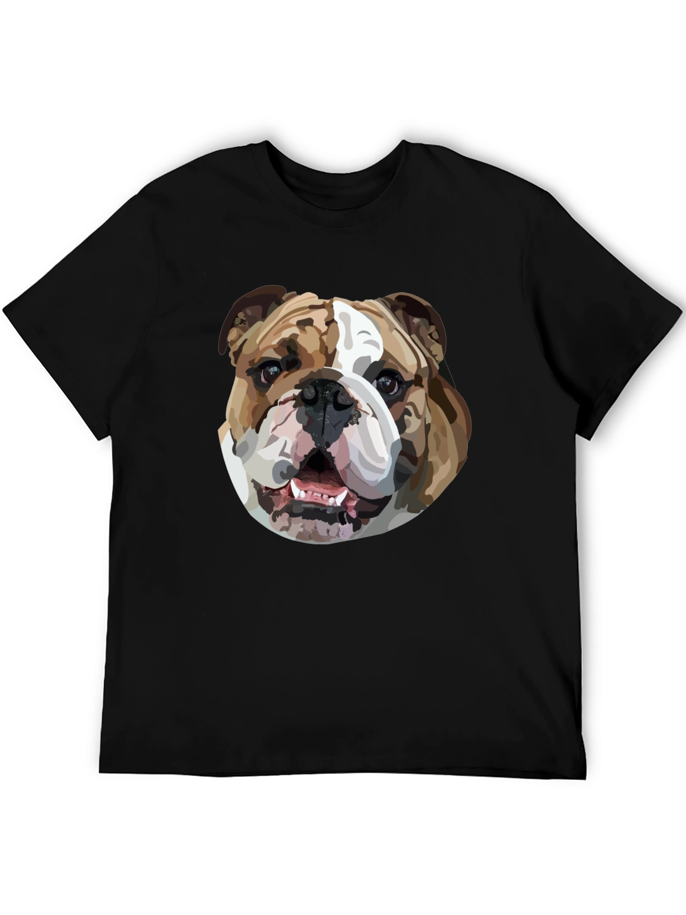 Bulldog Graphic Tee - Cool Dog Lover Shirt