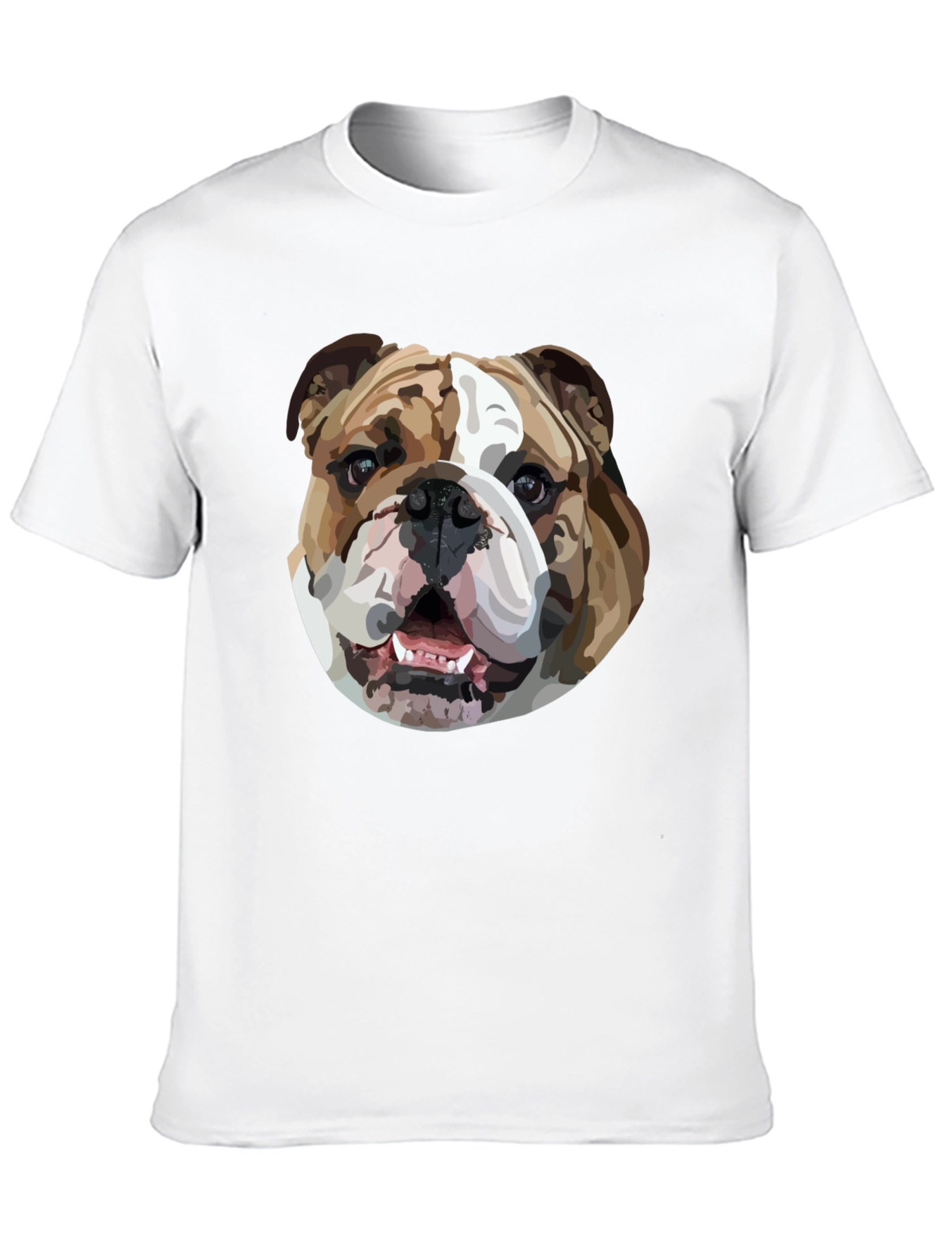 Bulldog Graphic Tee - Cool Dog Lover Shirt