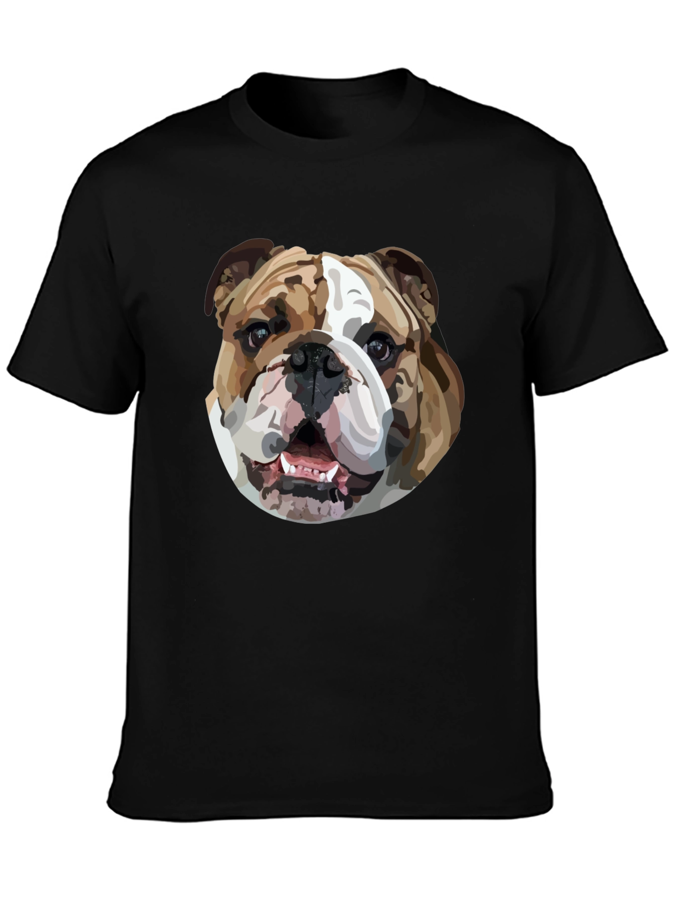 Bulldog Graphic Tee - Cool Dog Lover Shirt