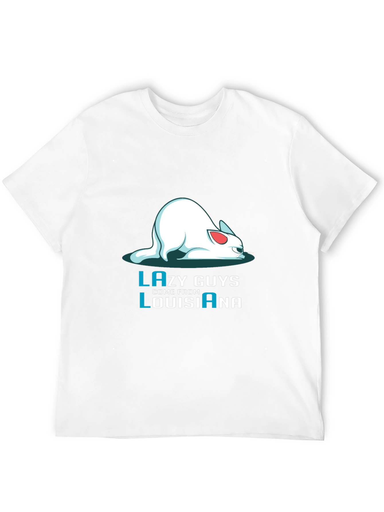 Lazy Guys Louisiana Graphic Tee - Black