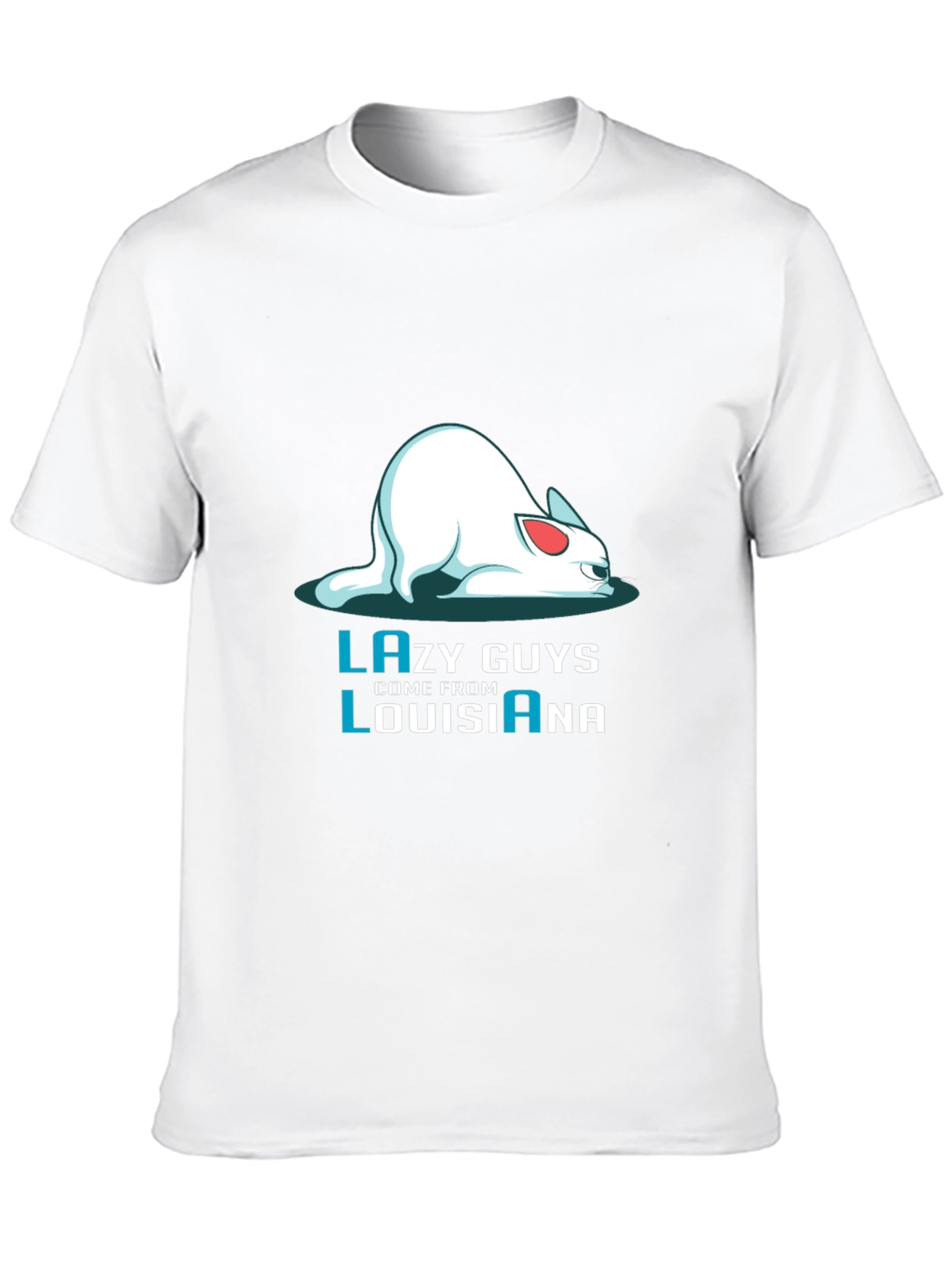 Lazy Guys Louisiana Graphic Tee - Black