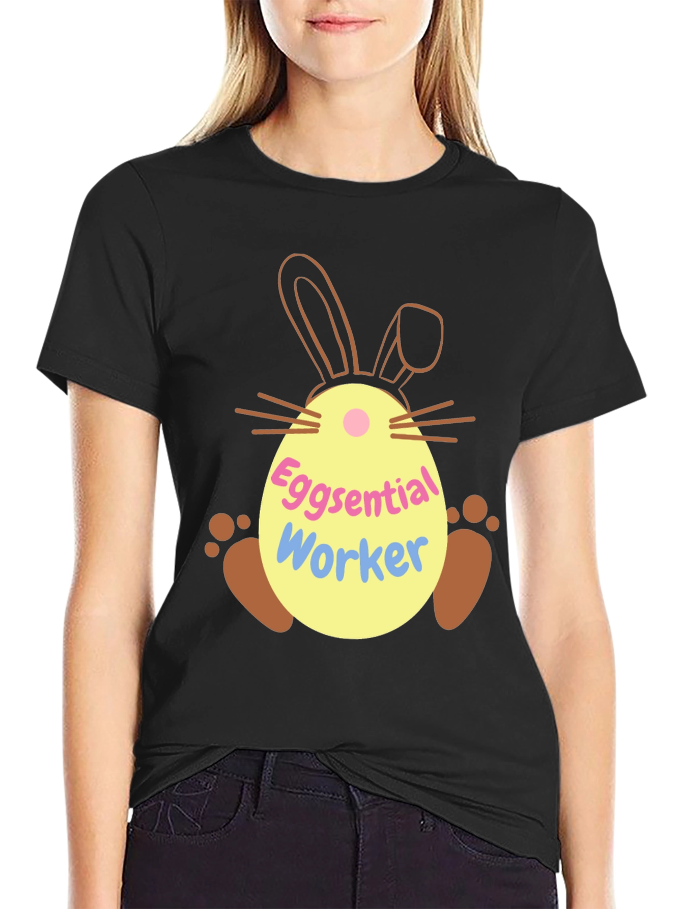 Eggssential Worker Easter Bunny T-Shirt