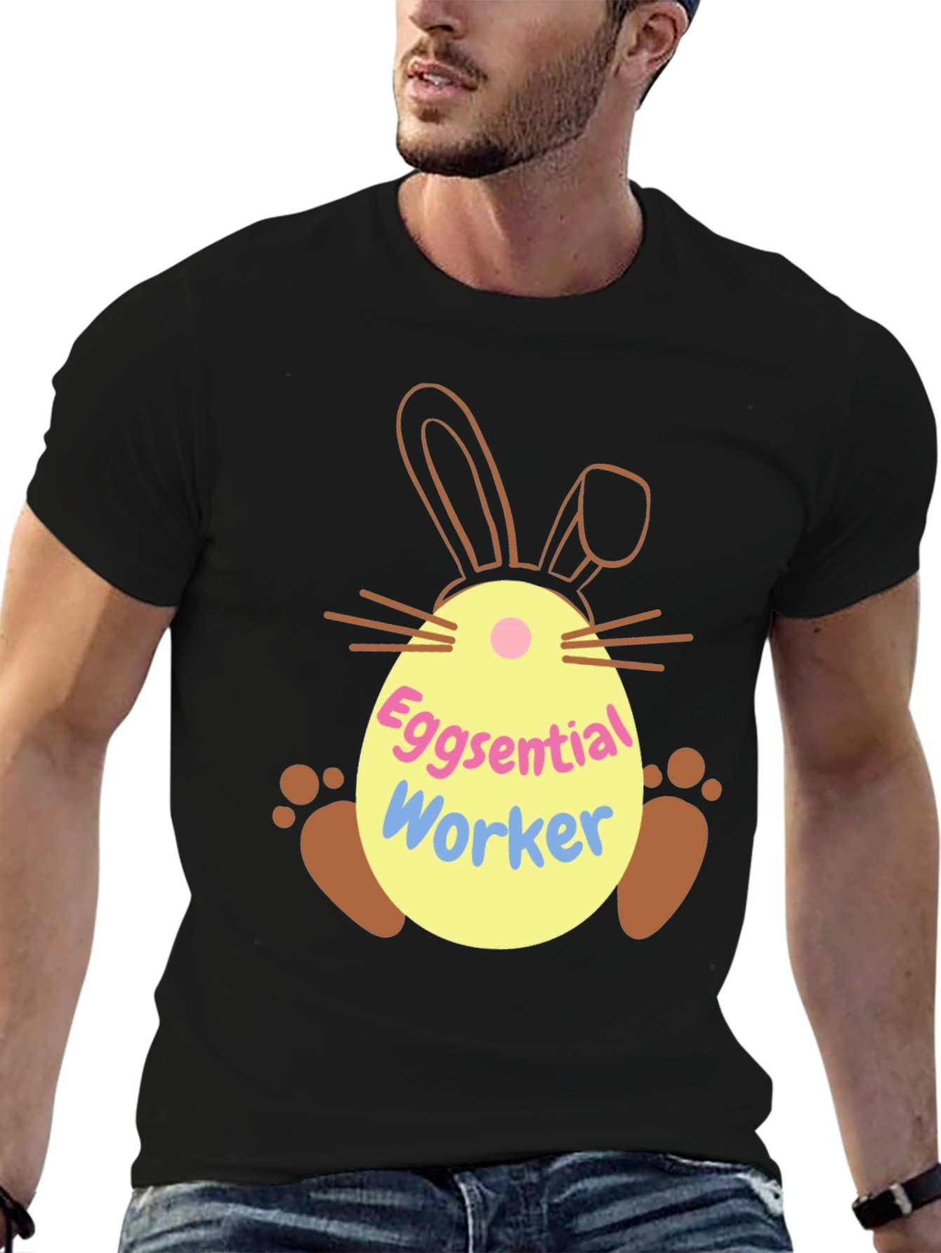 Eggssential Worker Easter Bunny T-Shirt