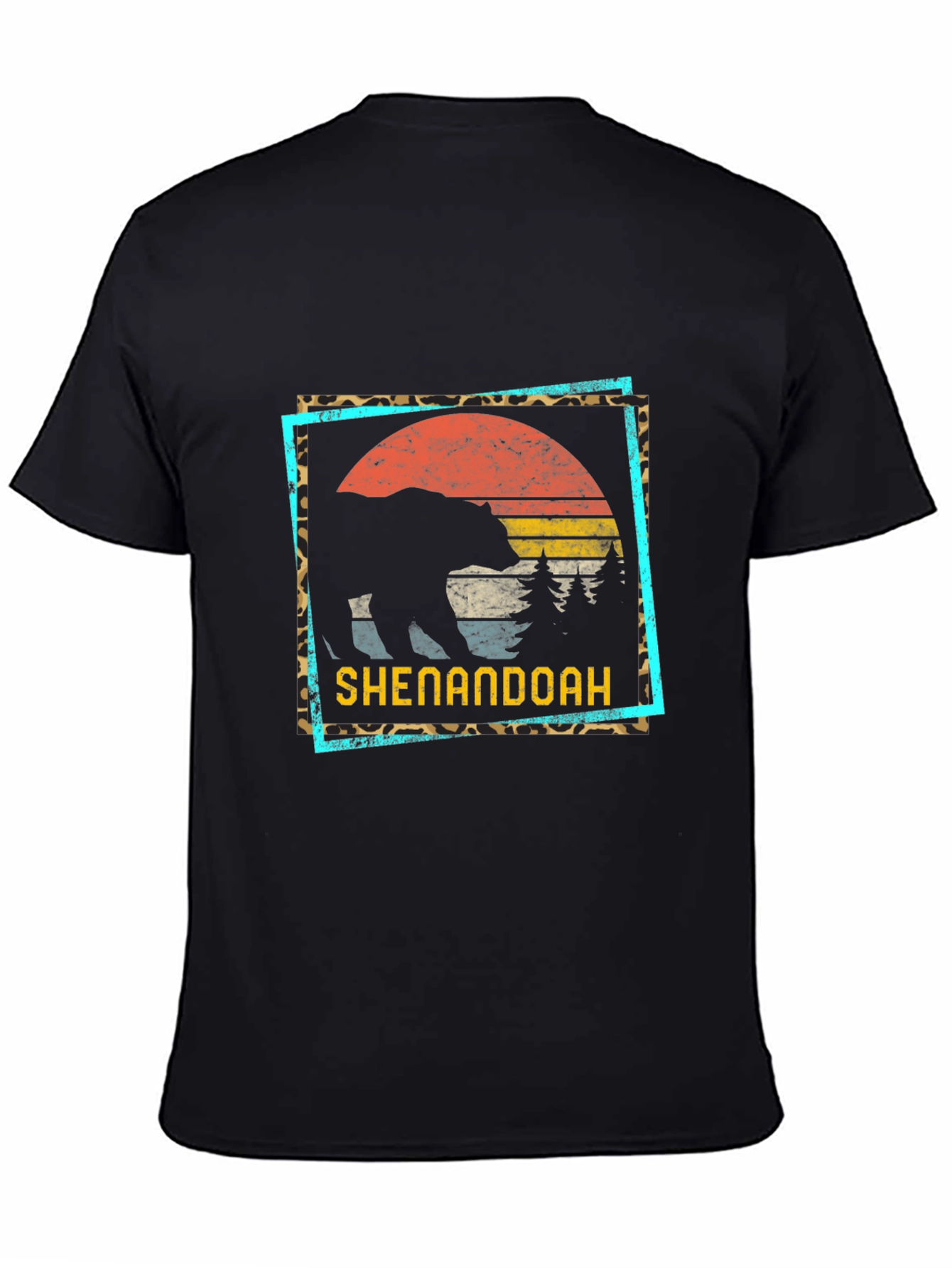 Shenandoah Bear Graphic Tee - Retro Style