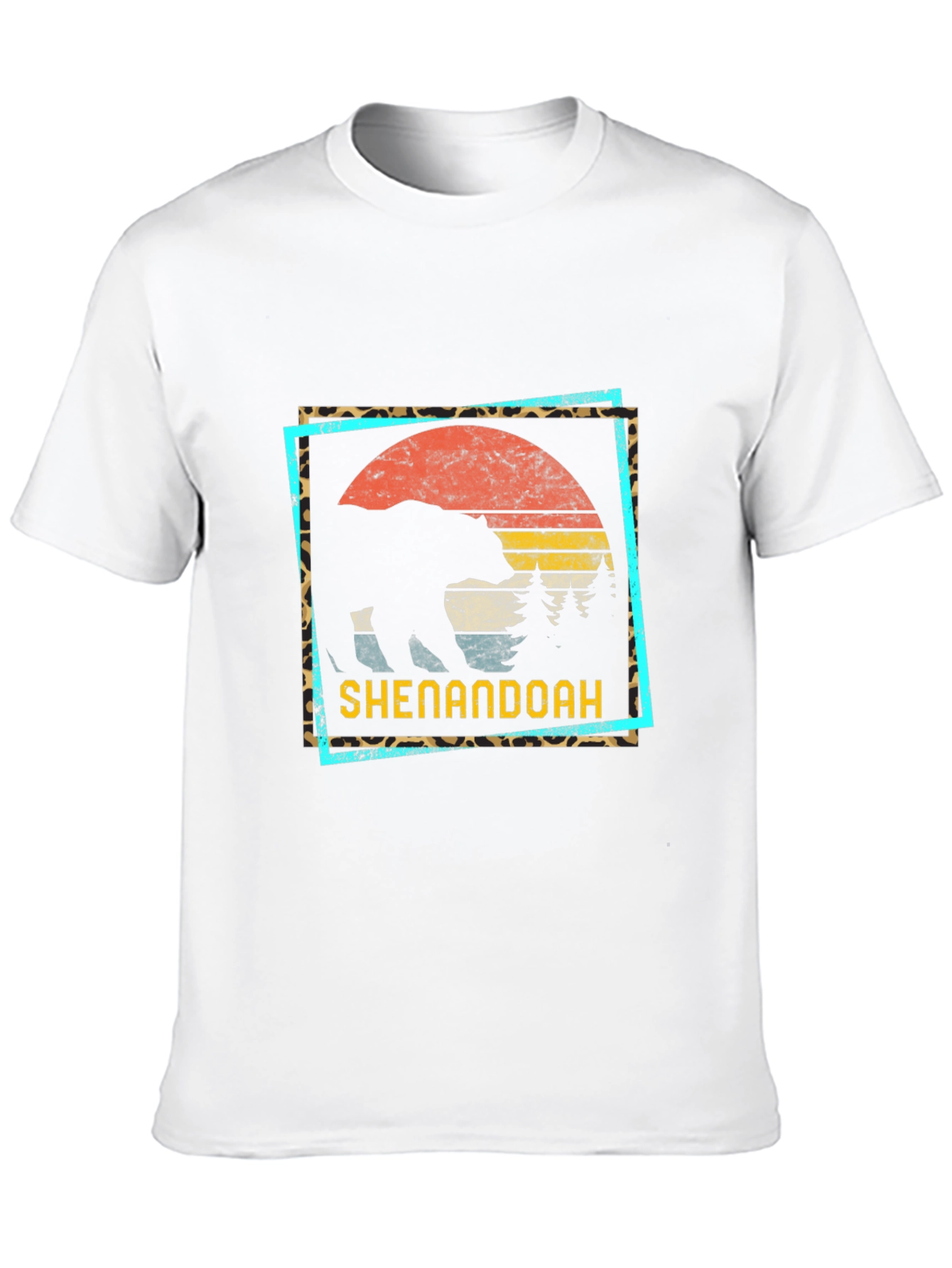 Shenandoah Bear Graphic Tee - Retro Style
