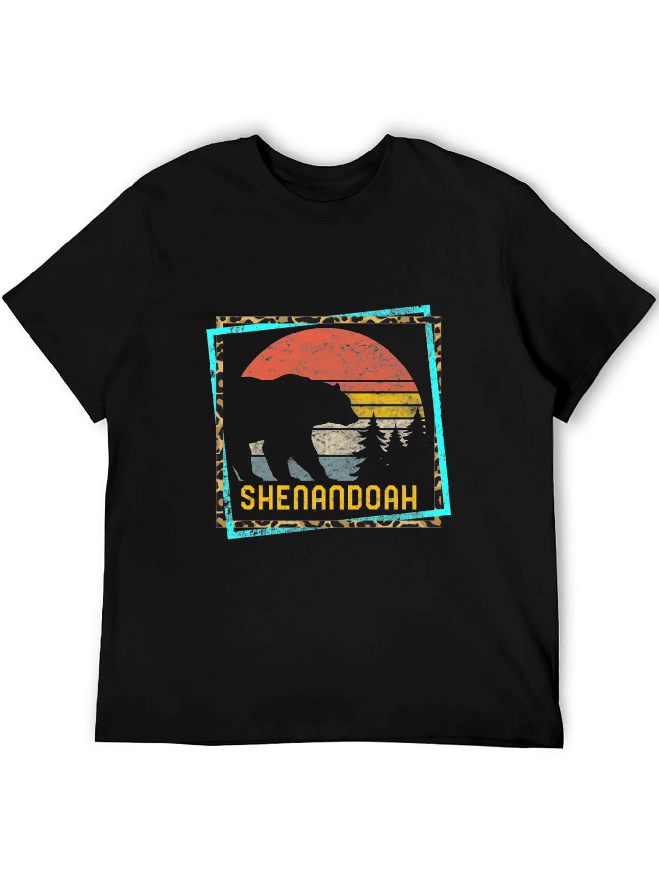 Shenandoah Bear Graphic Tee - Retro Style