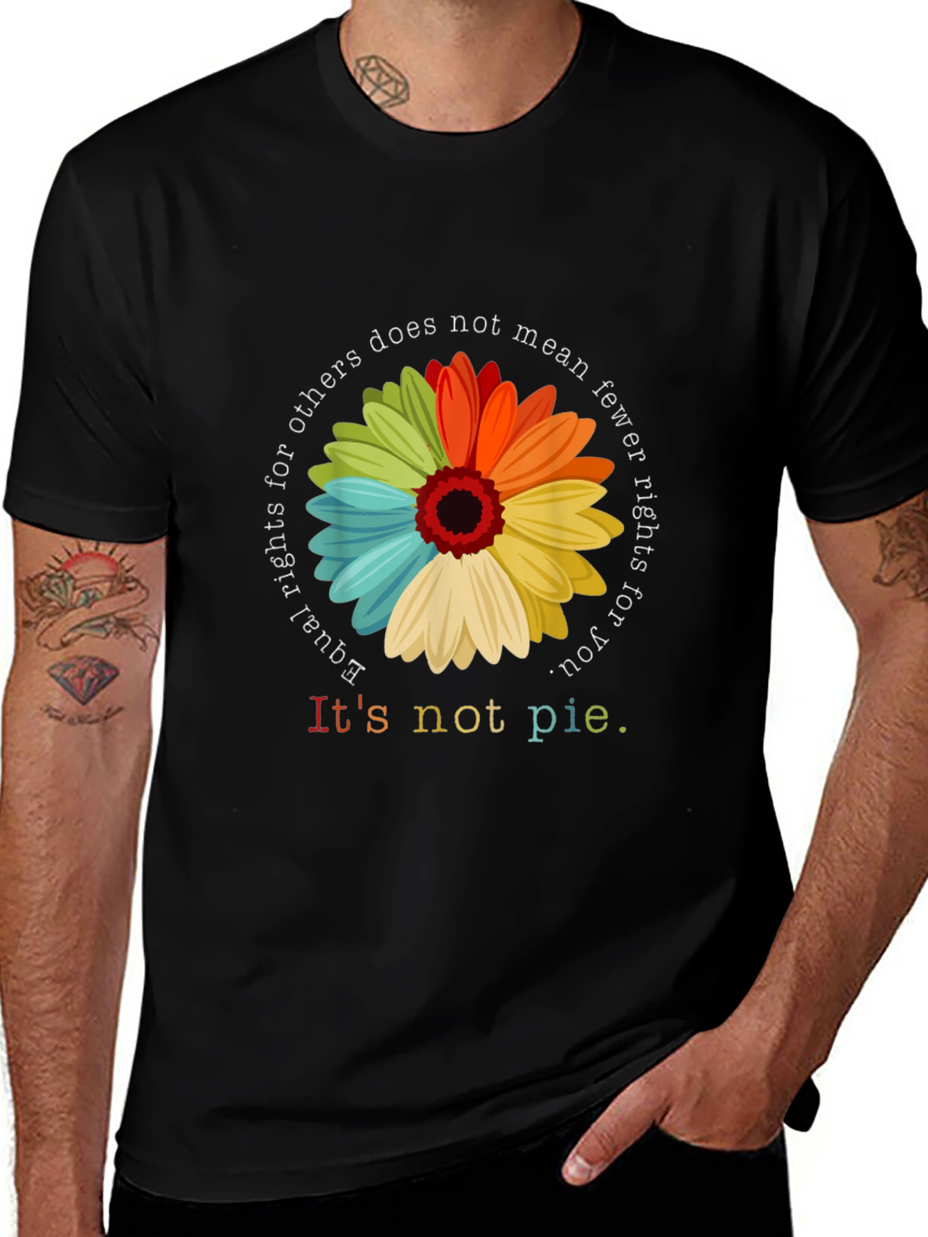 Equality Rights T-Shirt - Its Not Pie