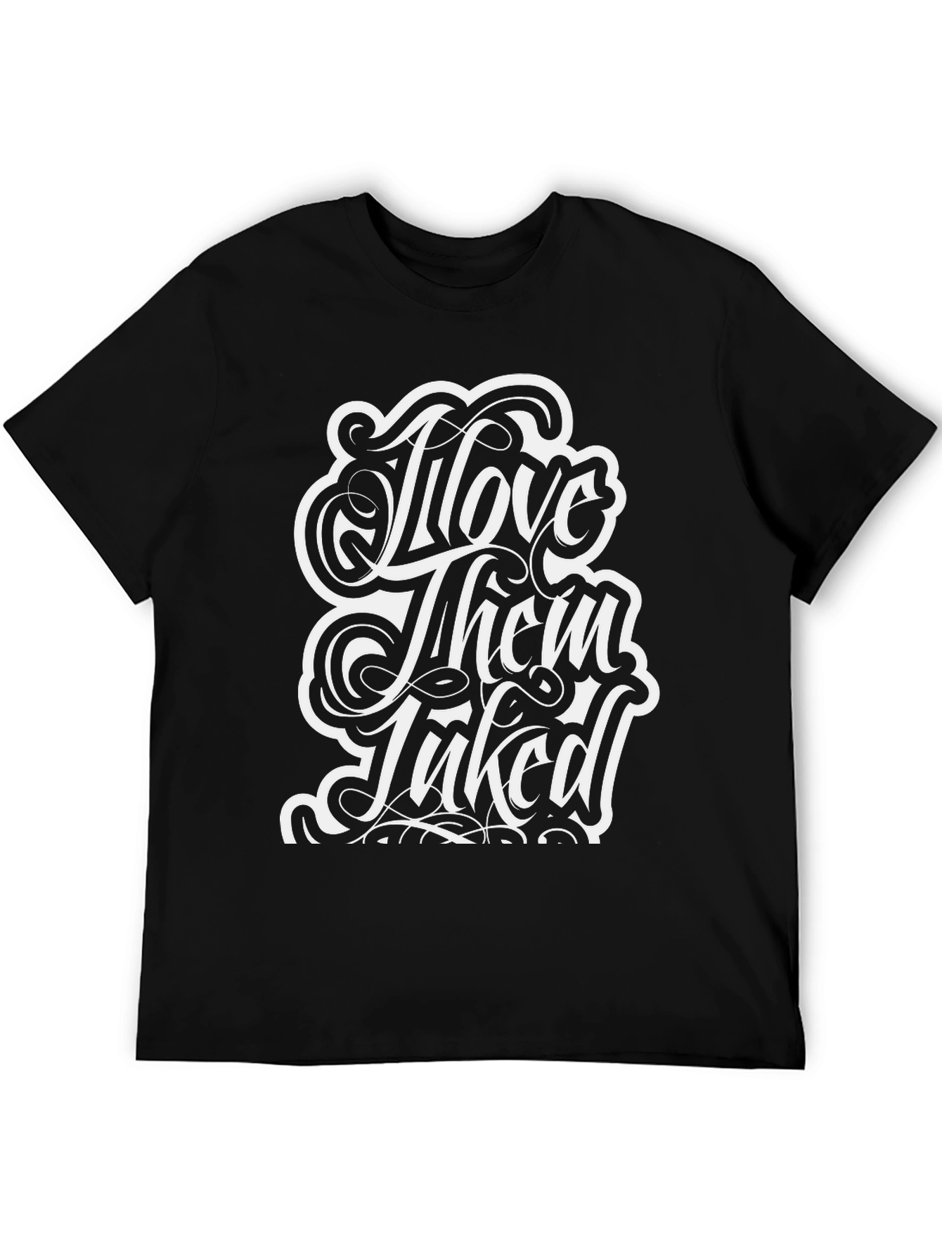 I Love Them Inked Black Tee