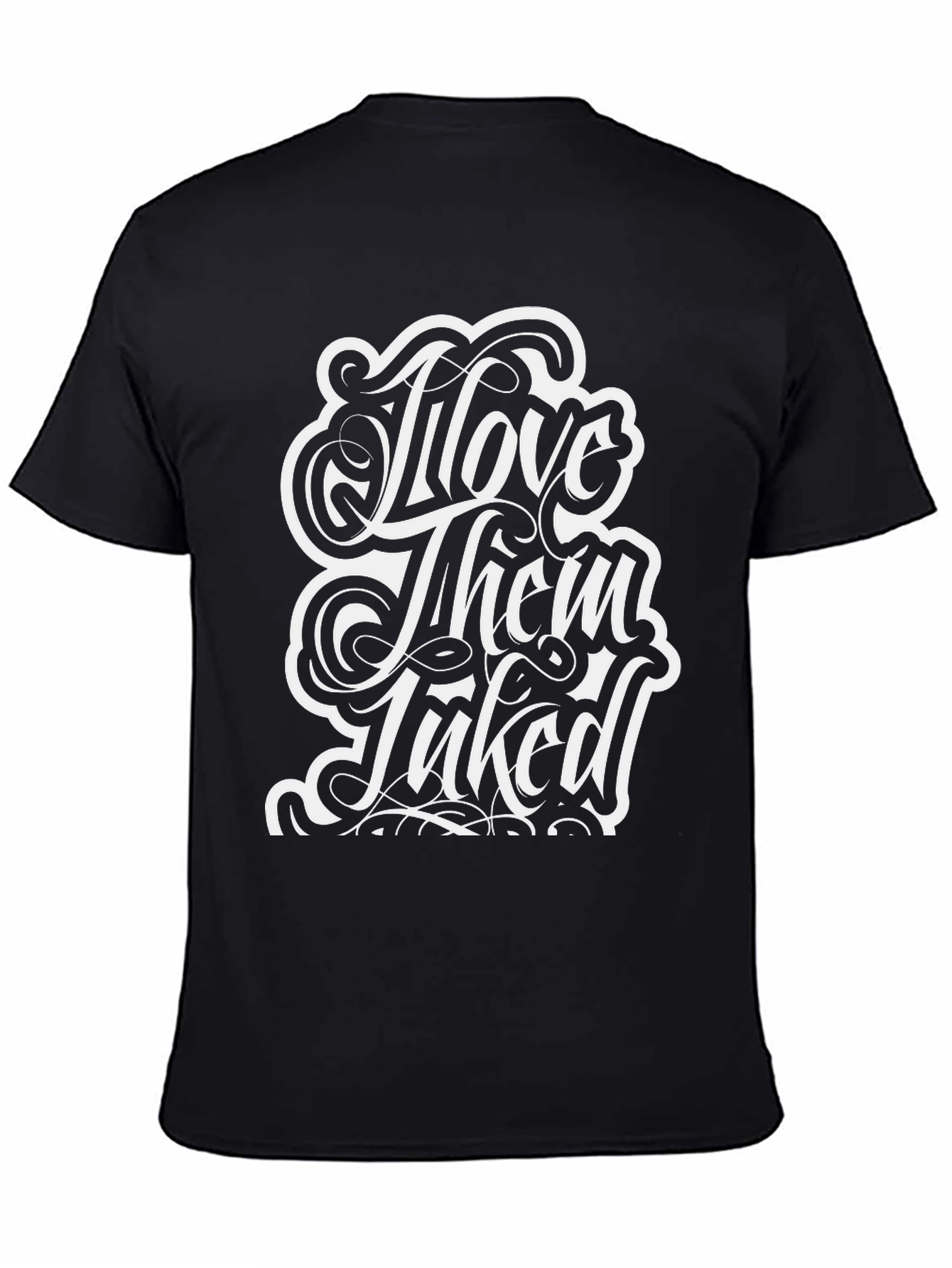 I Love Them Inked Black Tee