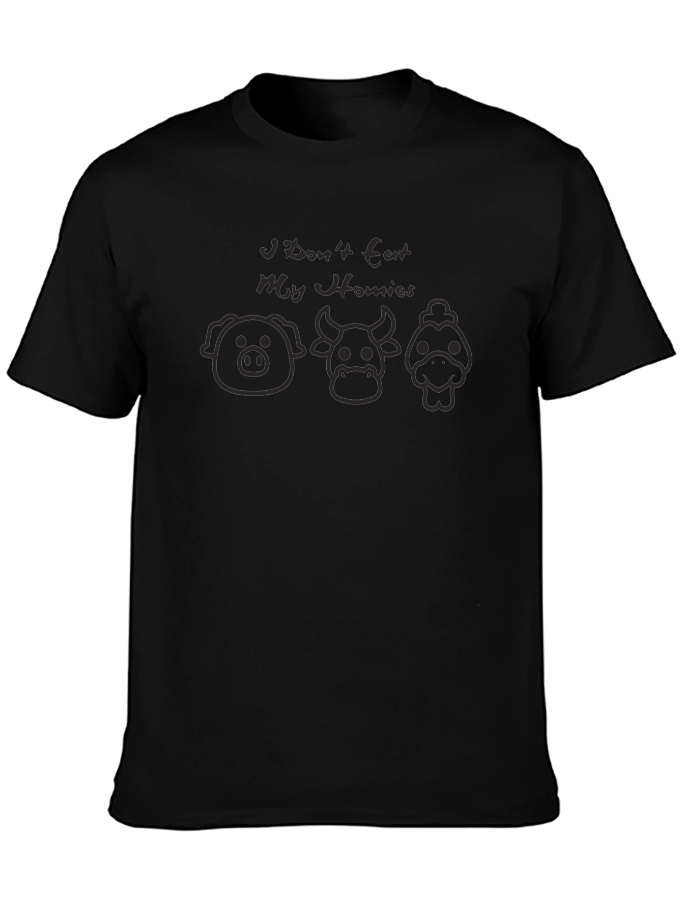 Vegan Tee - I Dont Eat My Homies T-Shirt