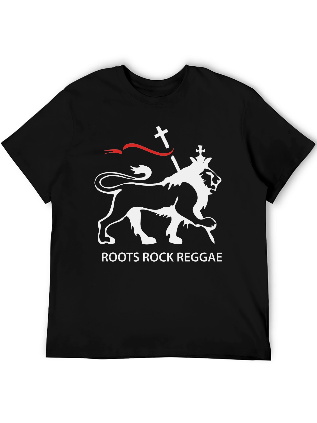 Roots Rock Reggae Black T-Shirt
