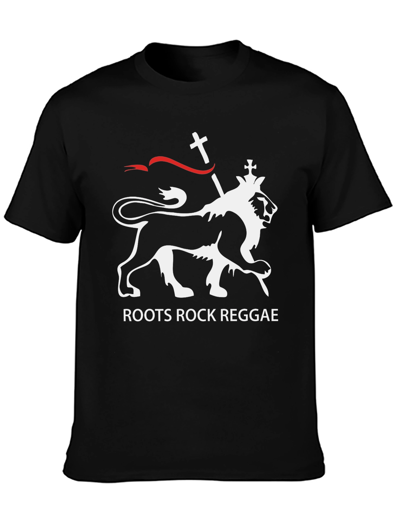 Roots Rock Reggae Black T-Shirt