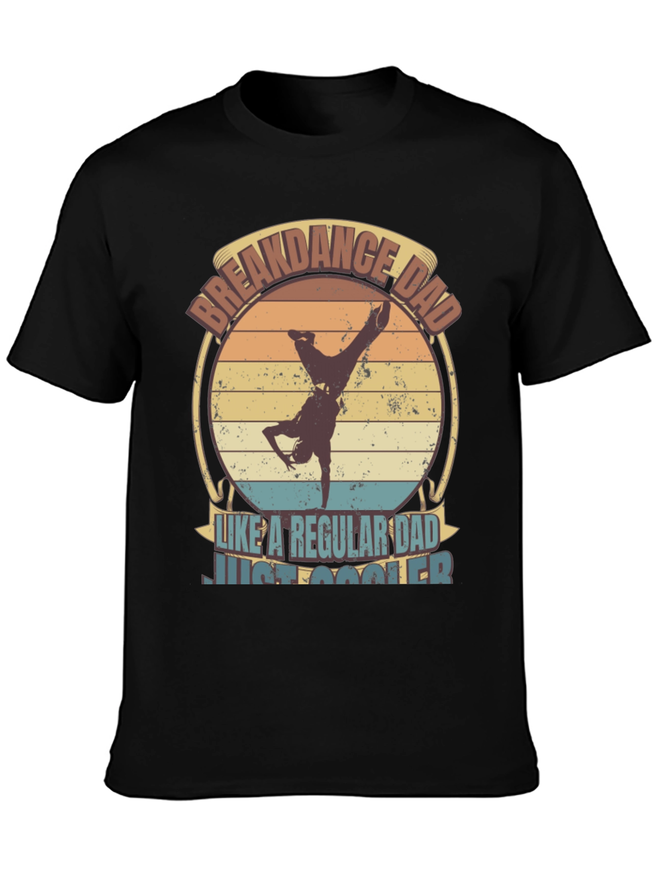 Breakdance Dad T-Shirt - Cool Fathers Day Tee
