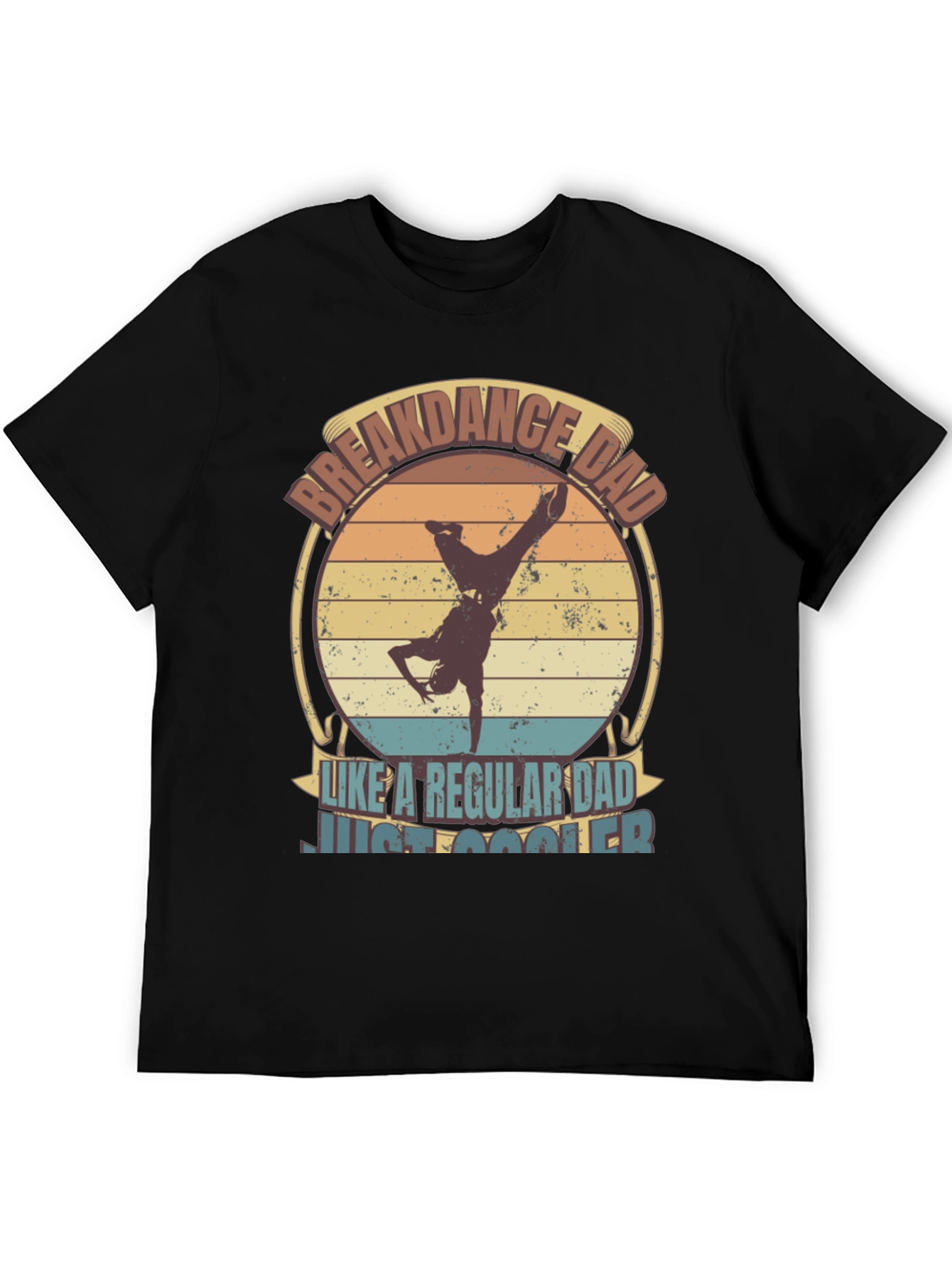 Breakdance Dad T-Shirt - Cool Fathers Day Tee