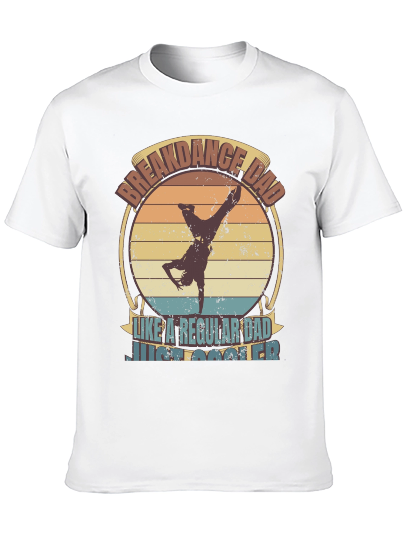 Breakdance Dad T-Shirt - Cool Fathers Day Tee