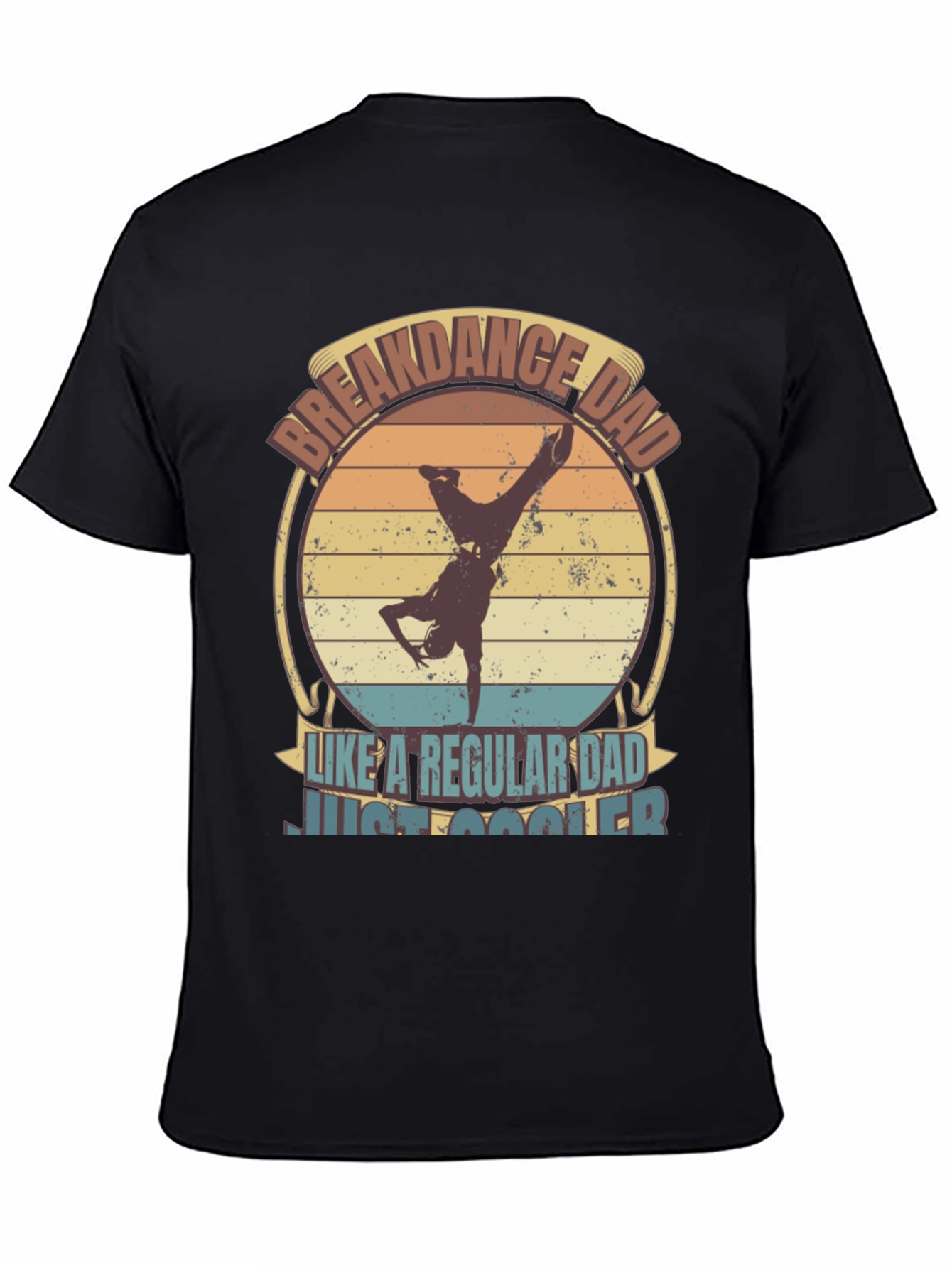 Breakdance Dad T-Shirt - Cool Fathers Day Tee