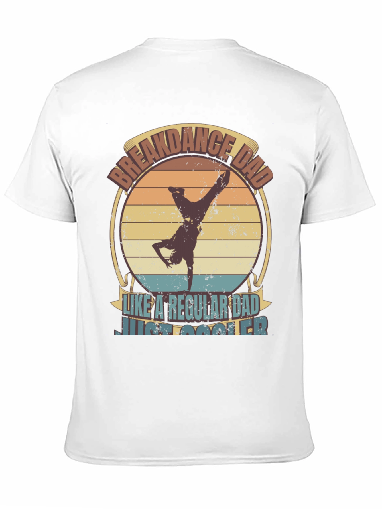 Breakdance Dad T-Shirt - Cool Fathers Day Tee
