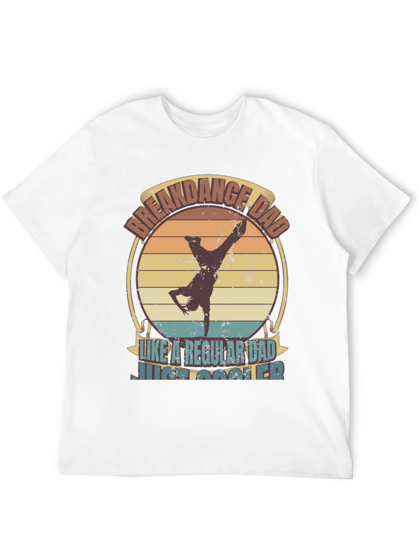 Breakdance Dad T-Shirt - Cool Fathers Day Tee