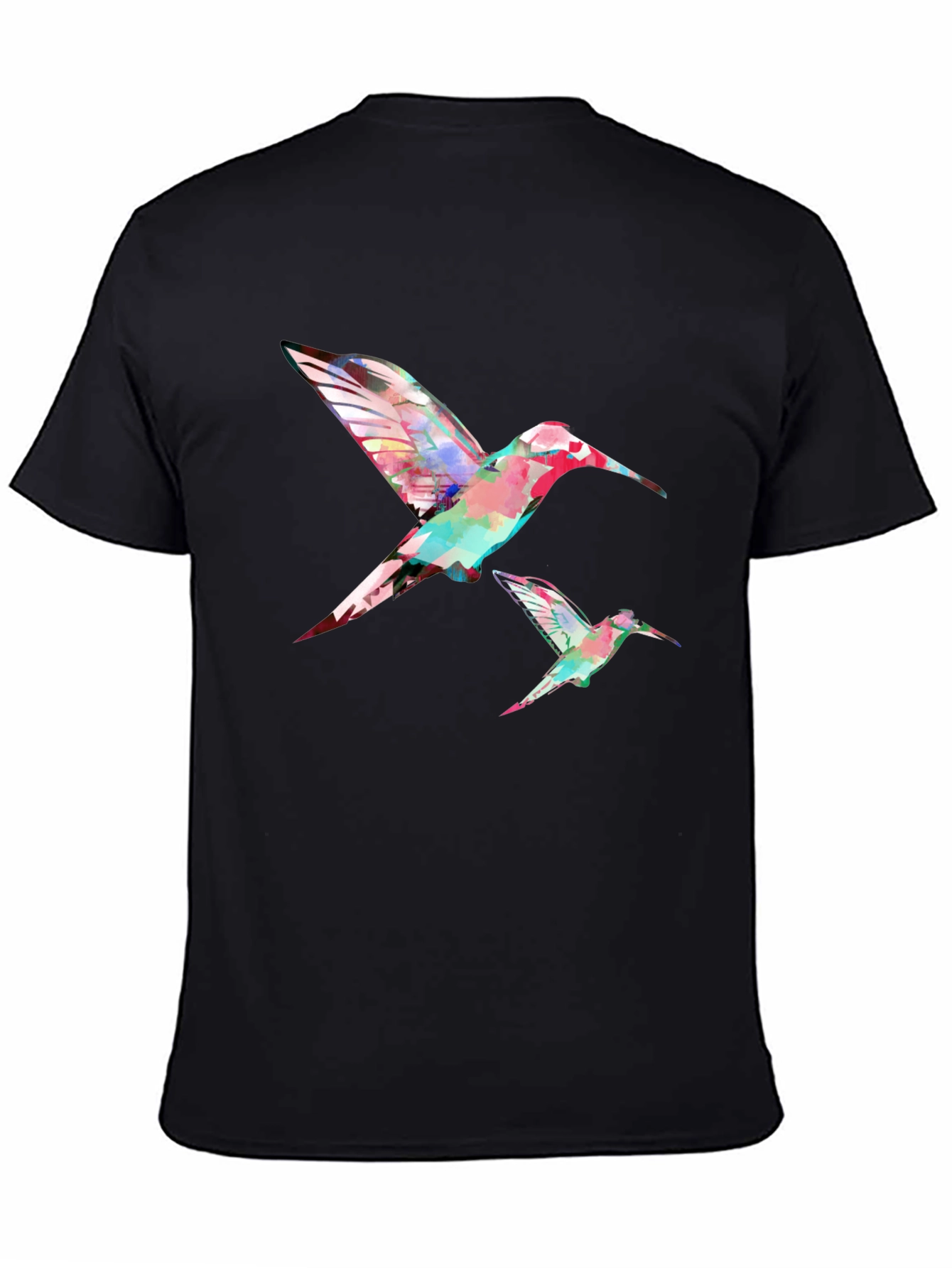 Hummingbird Graphic Print T-Shirt