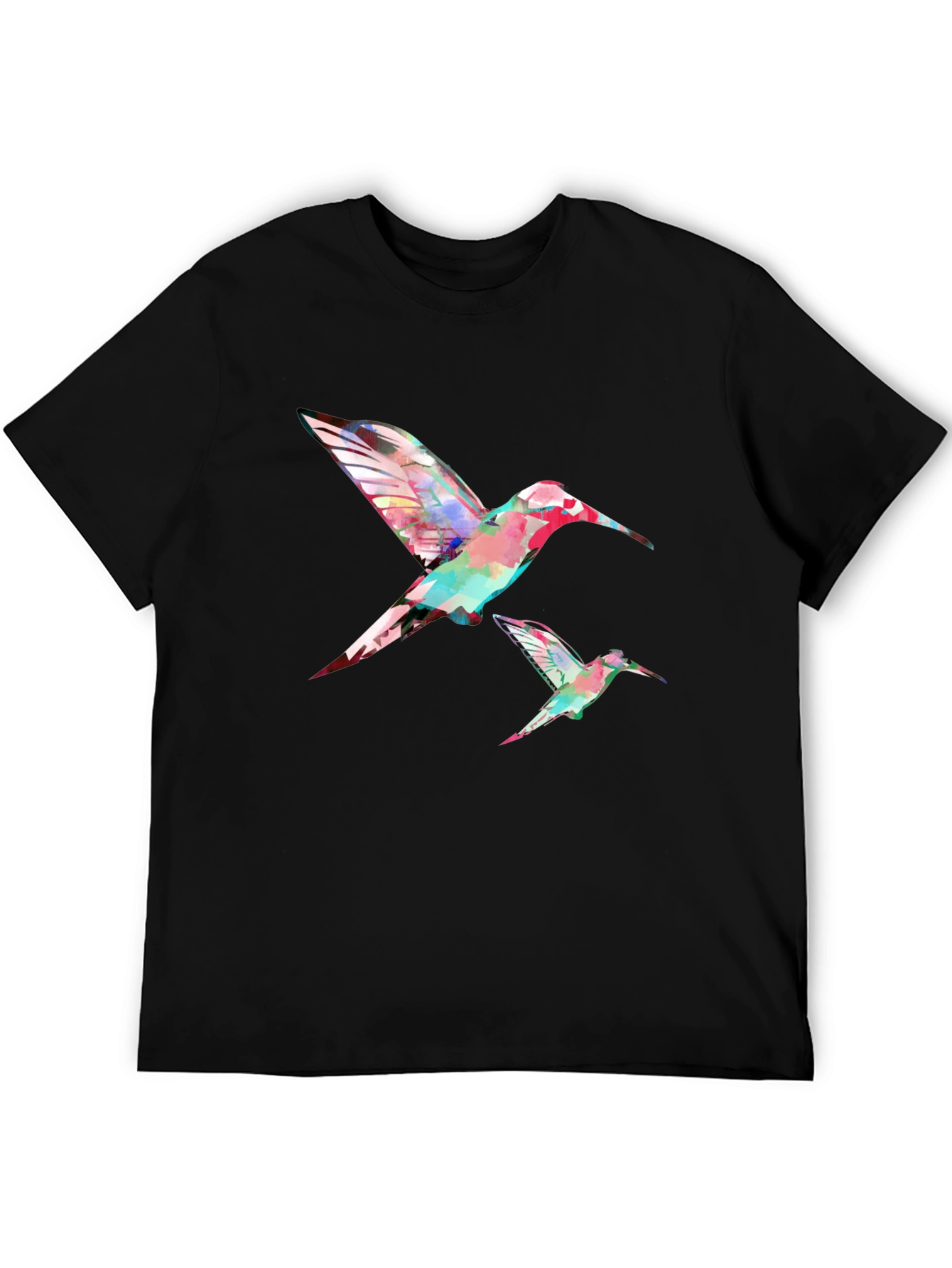 Hummingbird Graphic Print T-Shirt