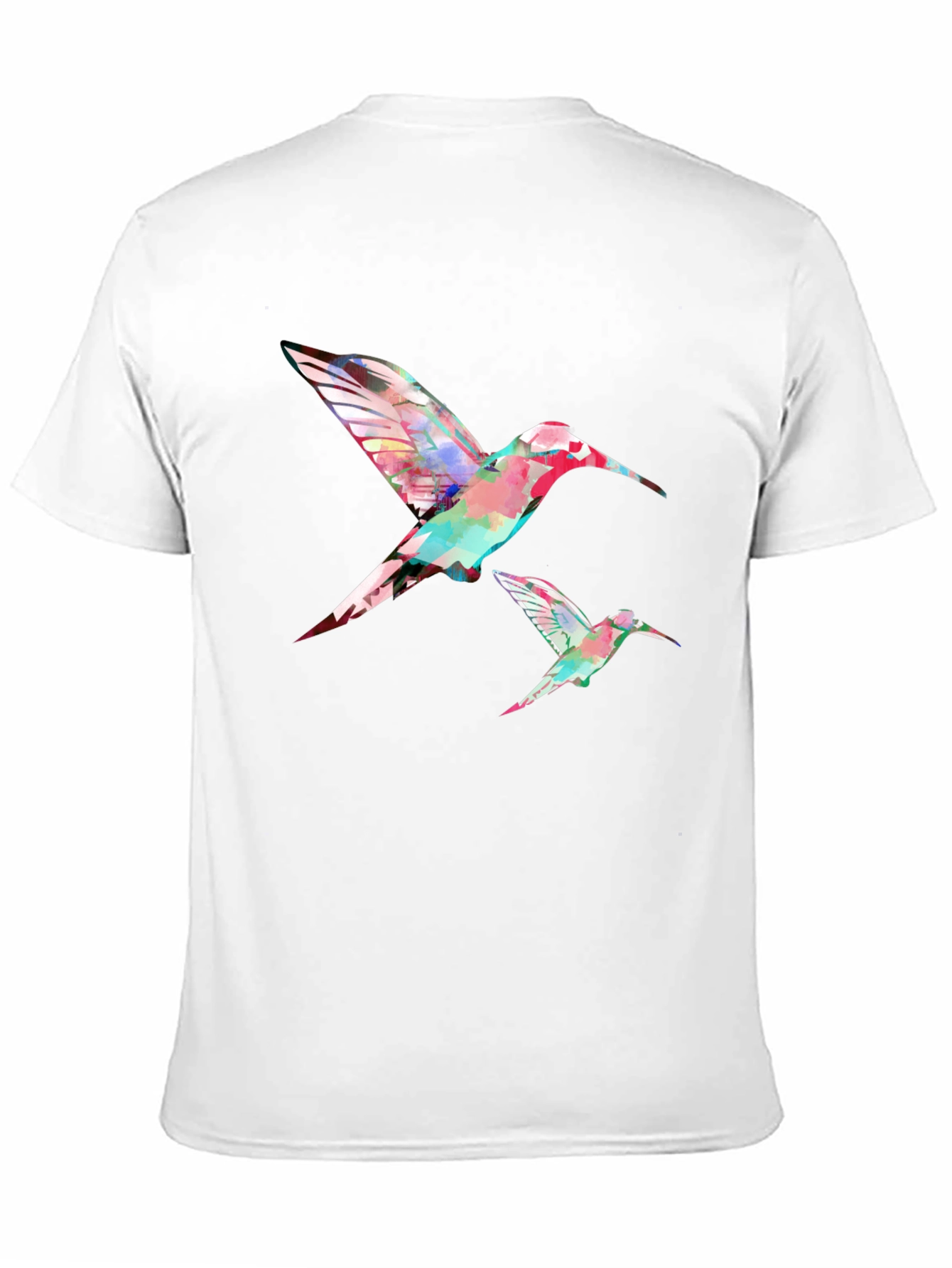 Hummingbird Graphic Print T-Shirt