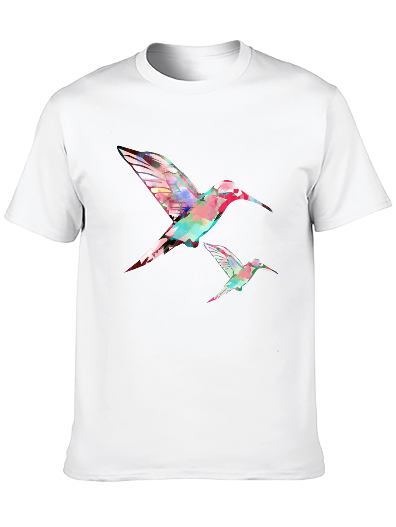 Hummingbird Graphic Print T-Shirt