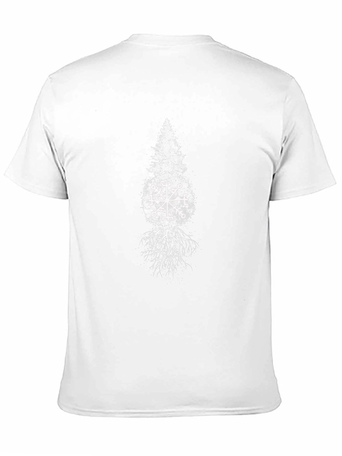 Nature Compass Graphic Black T-Shirt