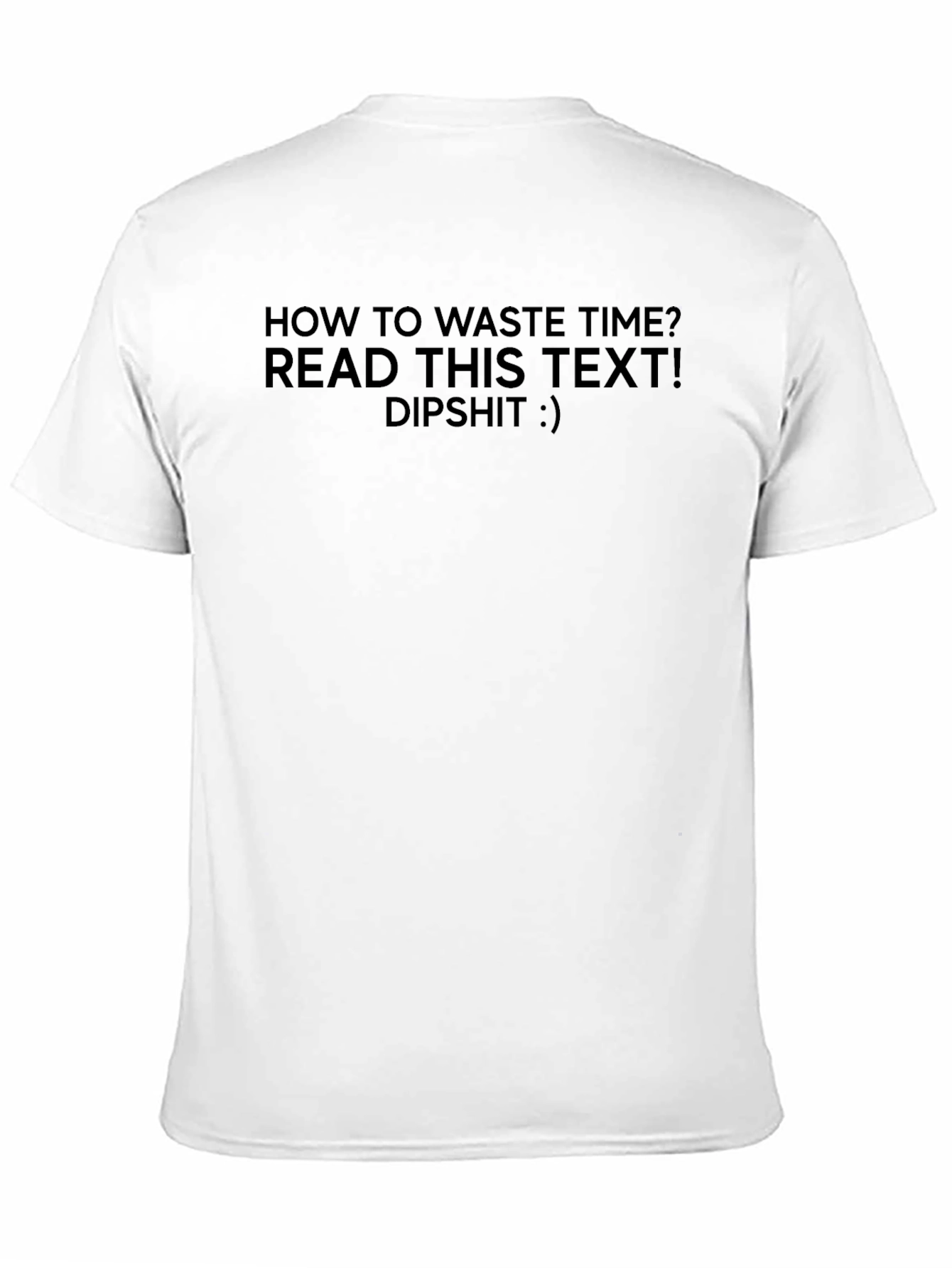 Waste Time T-Shirt - Humorous Tee