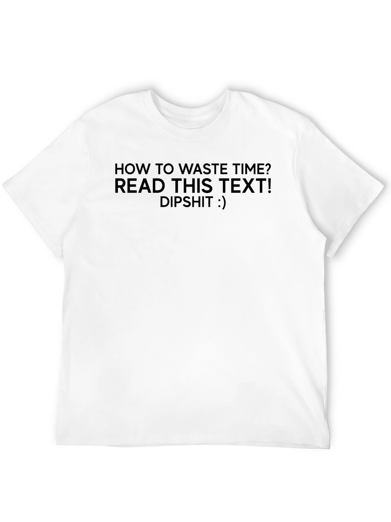 Waste Time T-Shirt - Humorous Tee