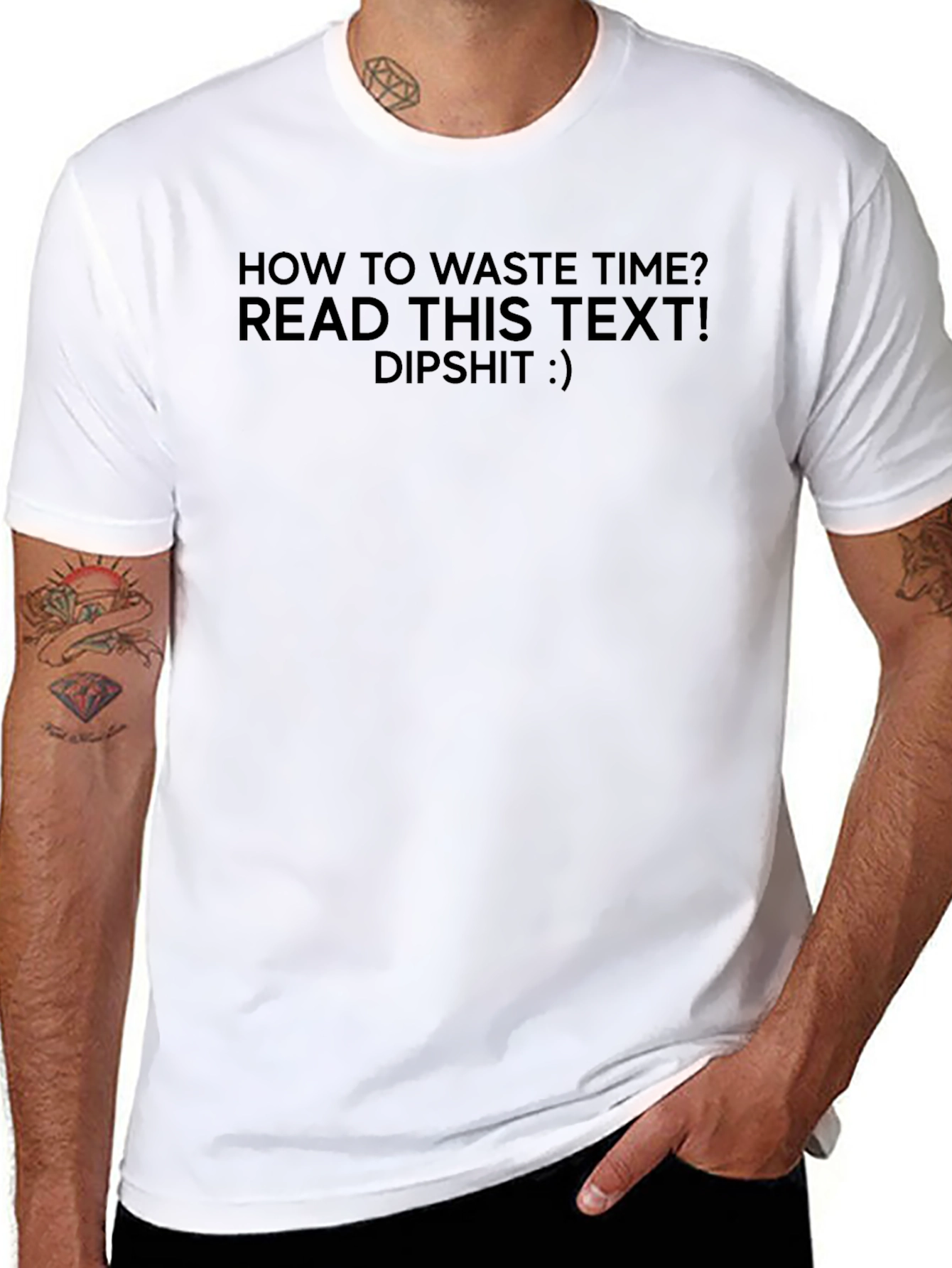 Waste Time T-Shirt - Humorous Tee