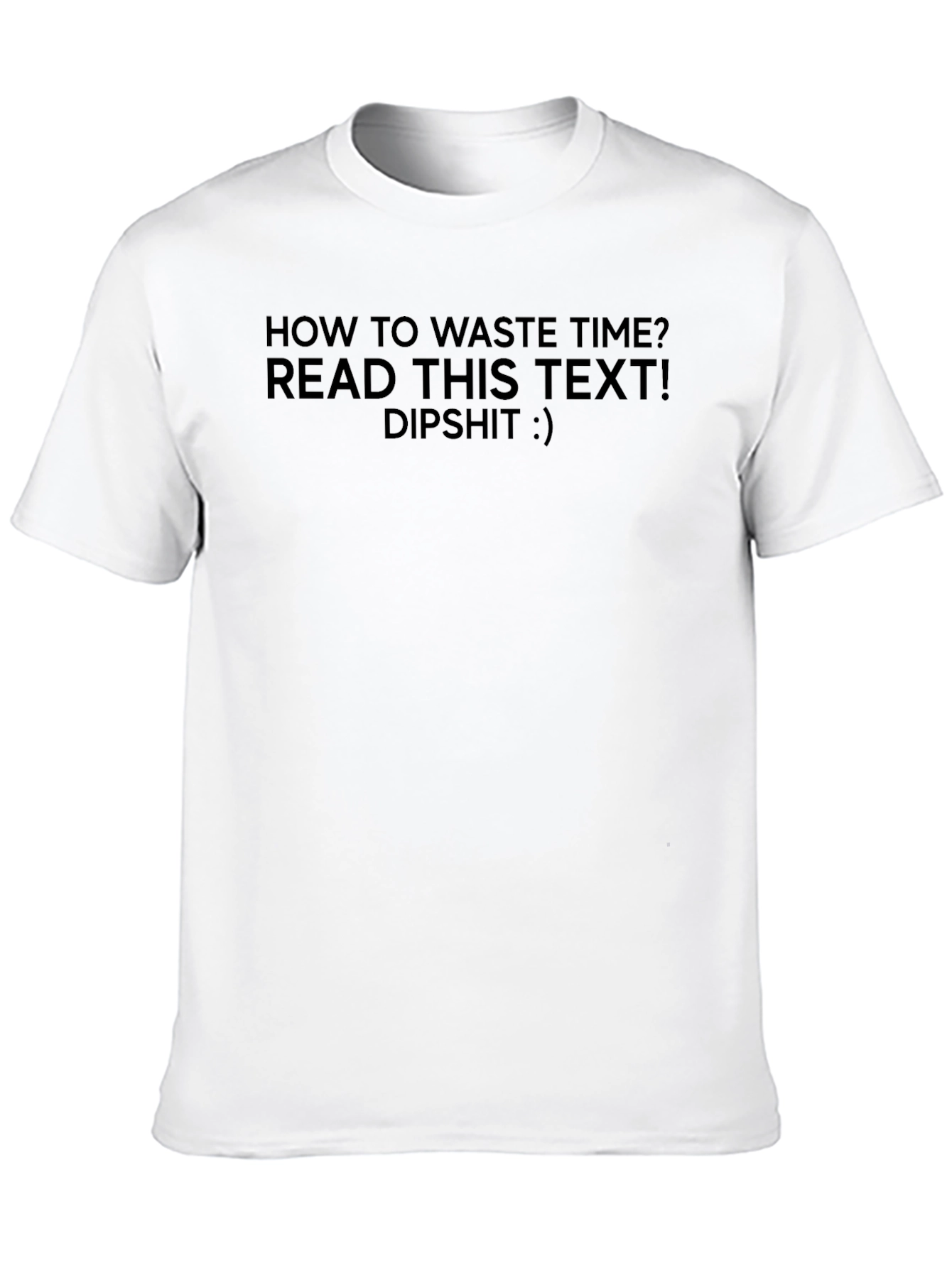 Waste Time T-Shirt - Humorous Tee