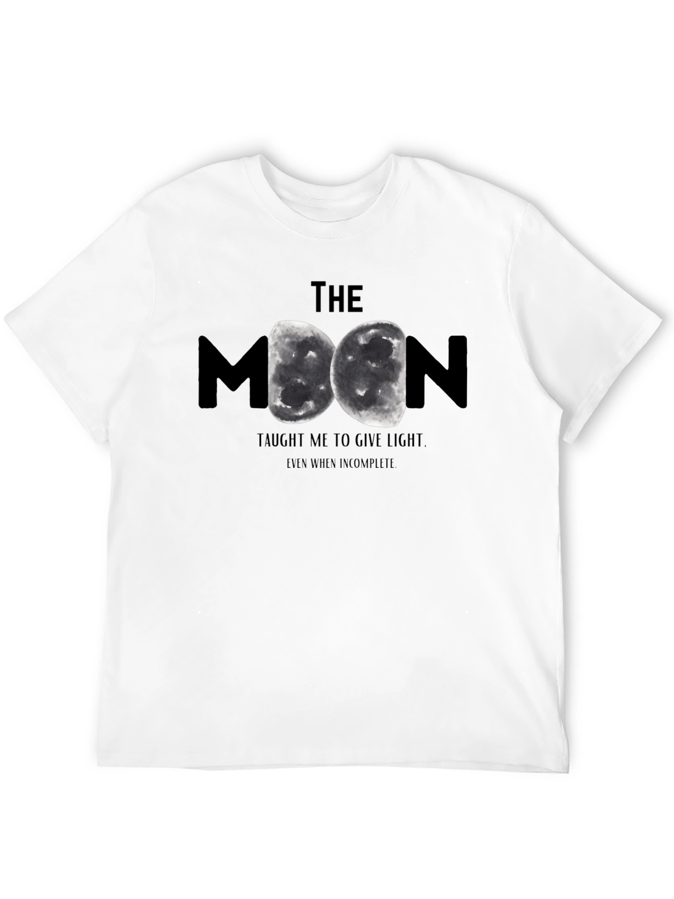 The Moon Graphic T-Shirt - Inspirational Design