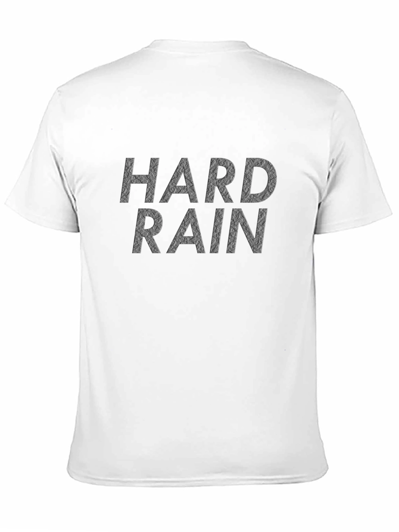 Hard Rain Black T-Shirt - Stylish Graphic Tee