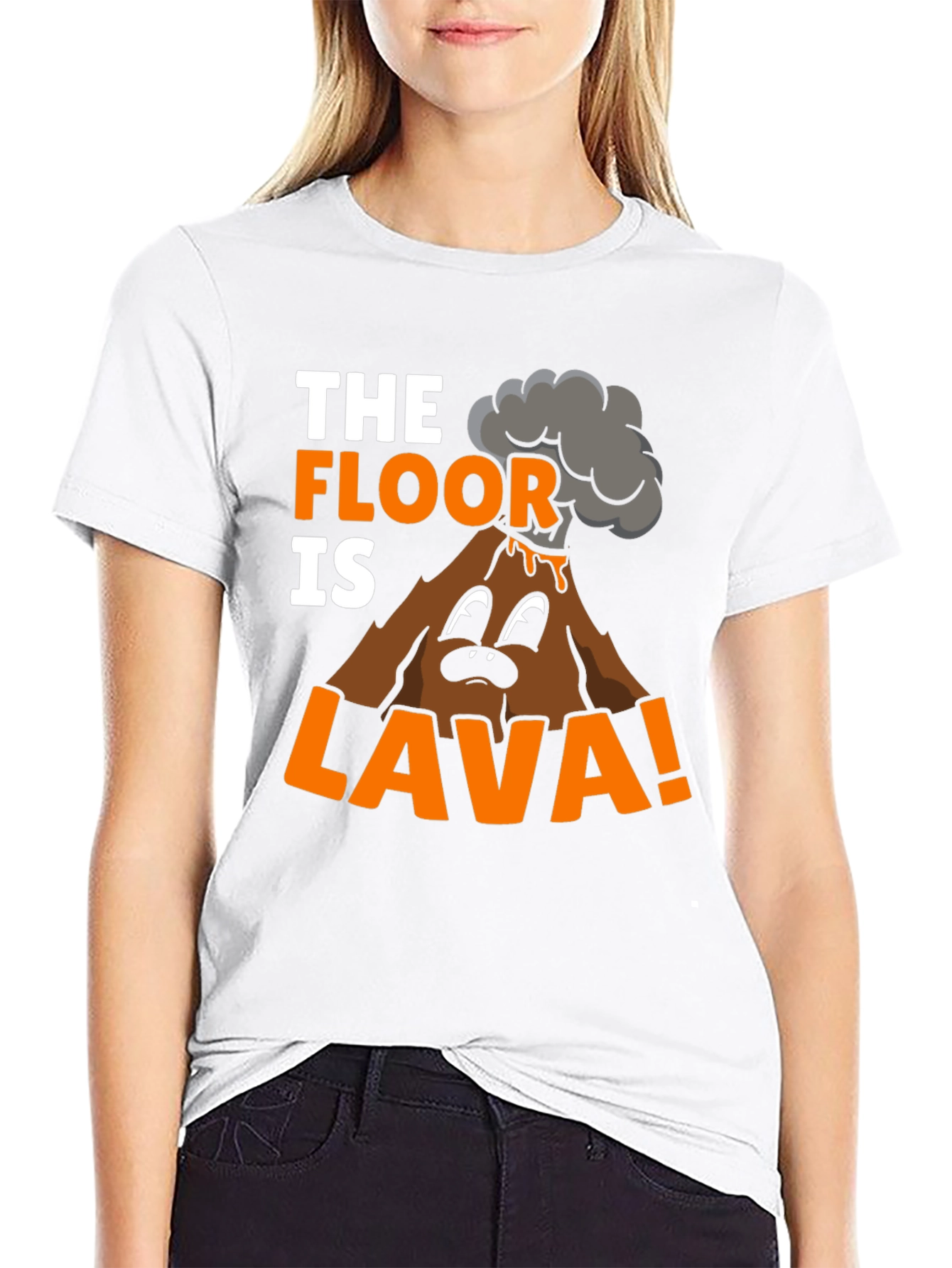 The Floor Is Lava Graphic T-Shirt
