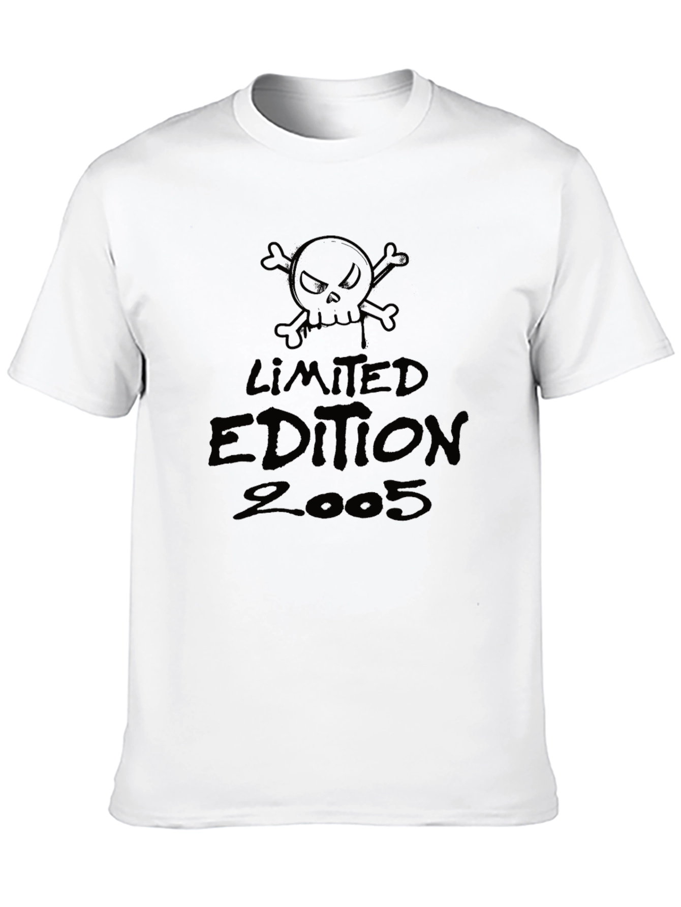 Limited Edition 2005 Skull Graphic T-Shirt