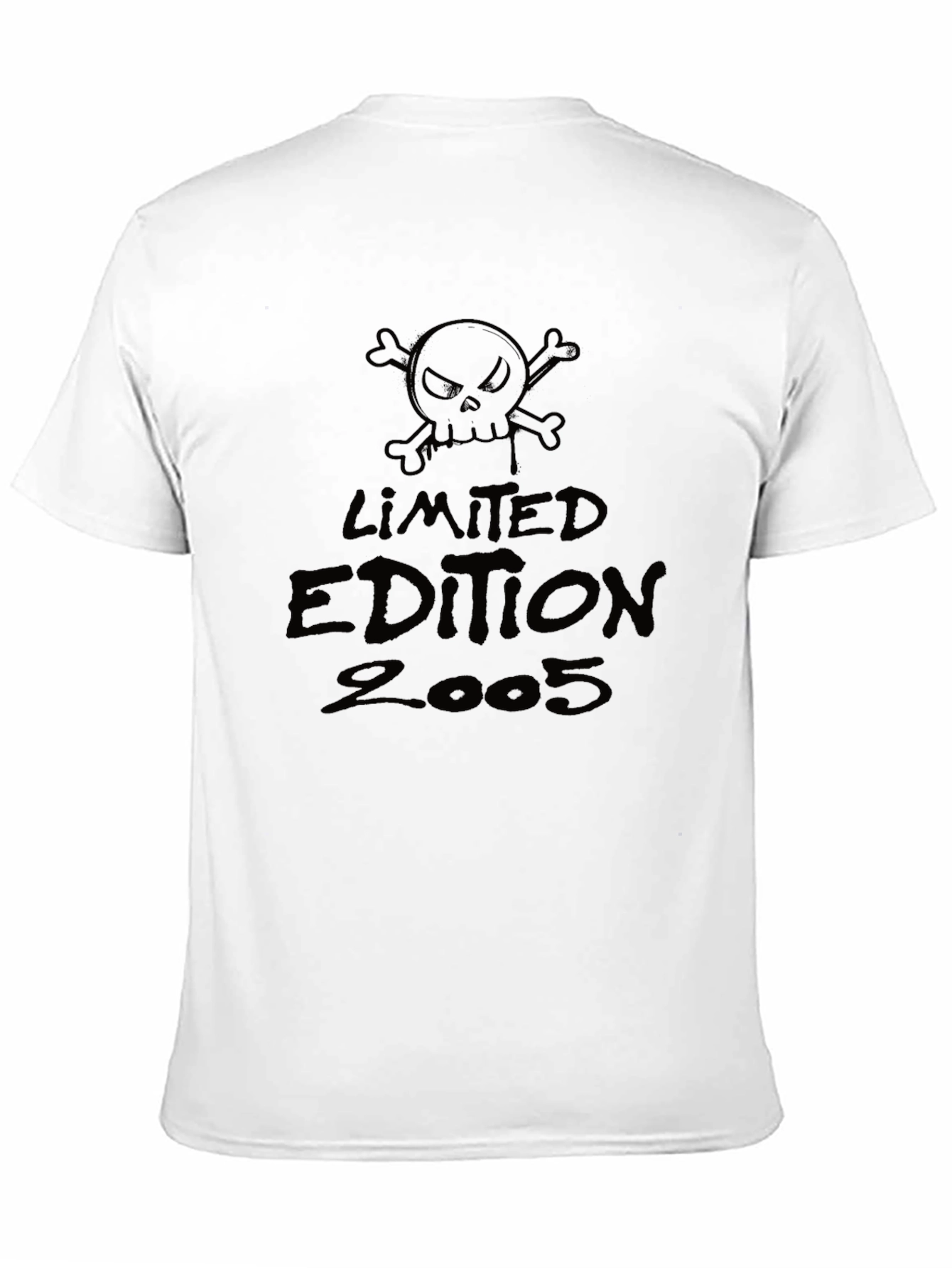 Limited Edition 2005 Skull Graphic T-Shirt