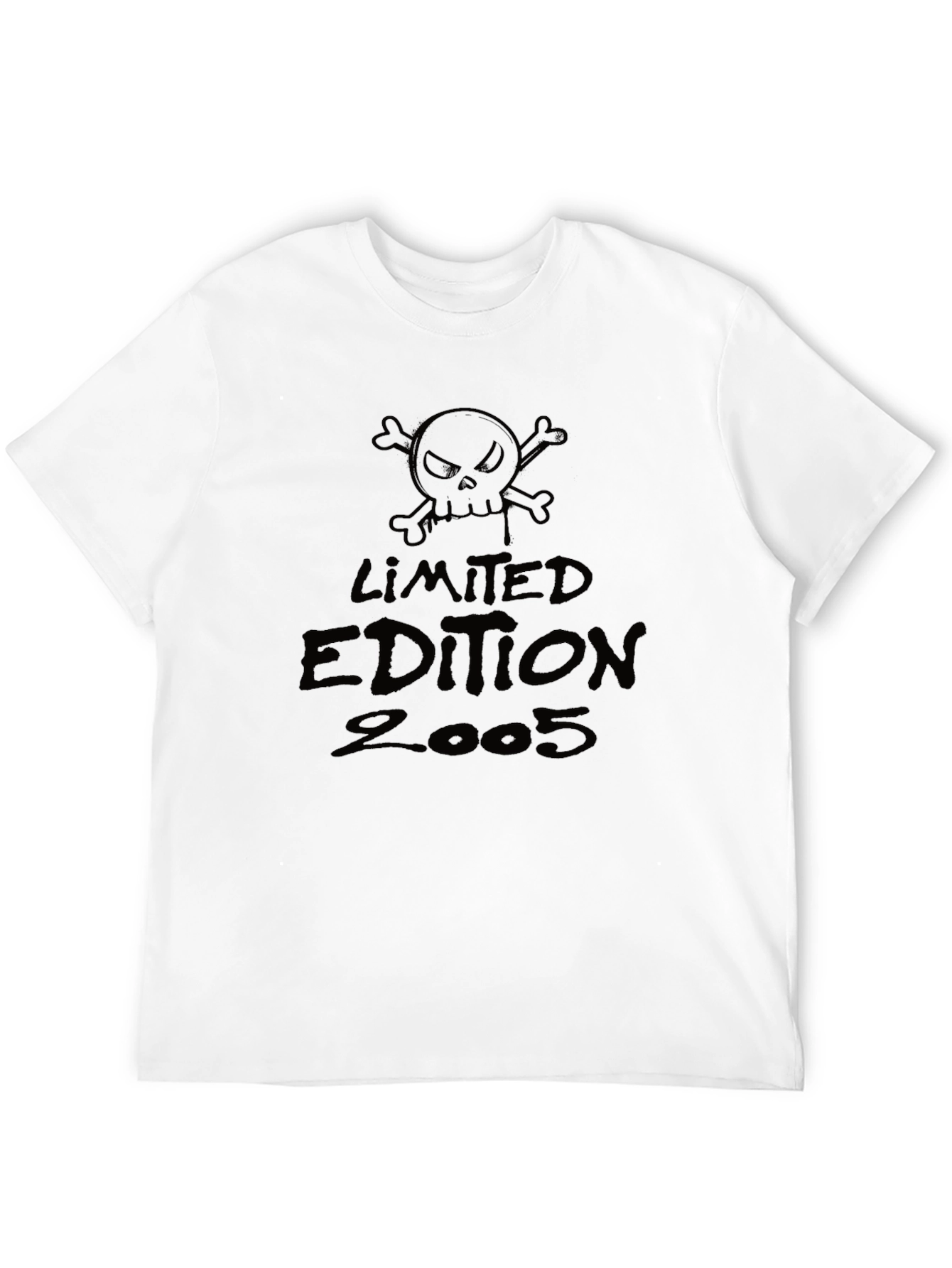 Limited Edition 2005 Skull Graphic T-Shirt