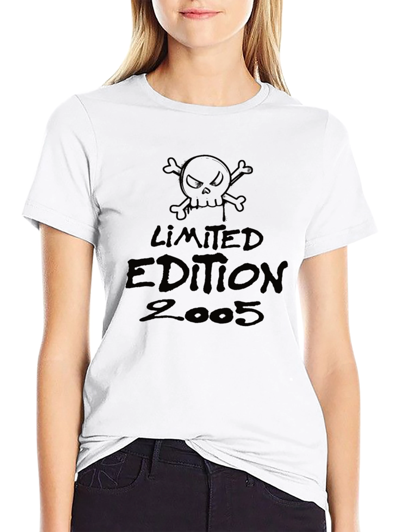 Limited Edition 2005 Skull Graphic T-Shirt