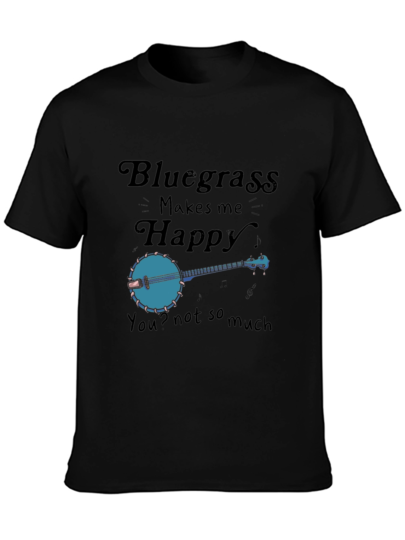 Bluegrass Makes Me Happy Graphic Tee