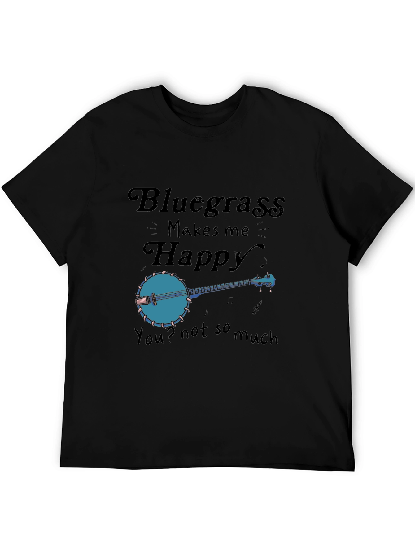 Bluegrass Makes Me Happy Graphic Tee