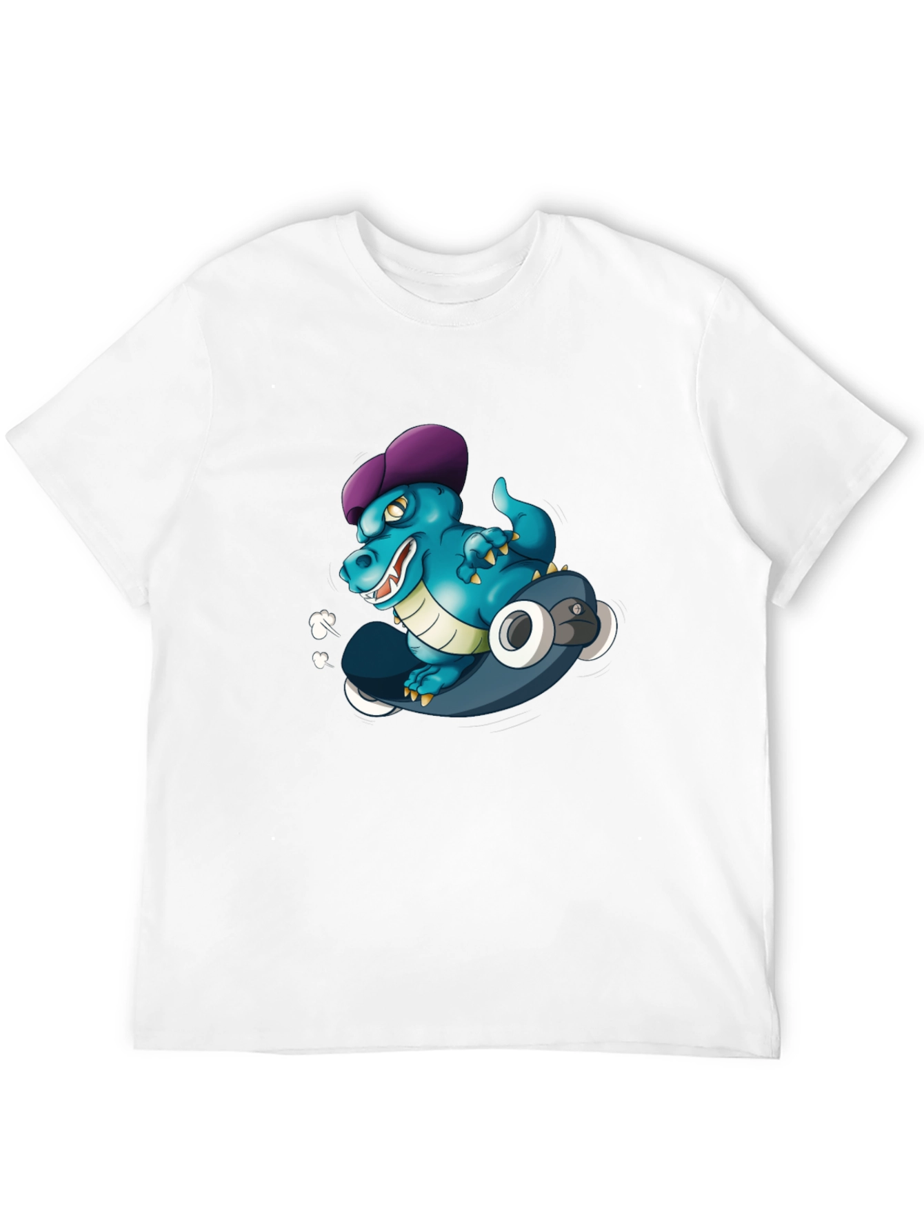 Cool Dino Skateboard T-Shirt