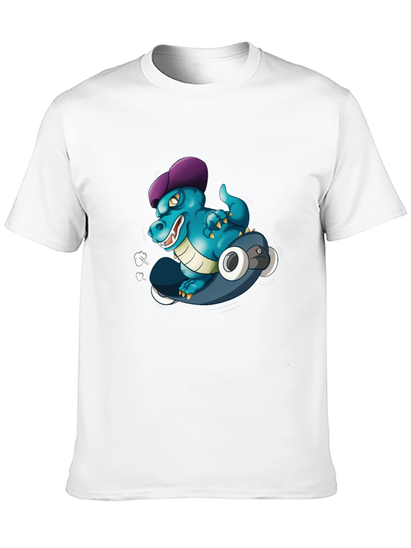 Cool Dino Skateboard T-Shirt