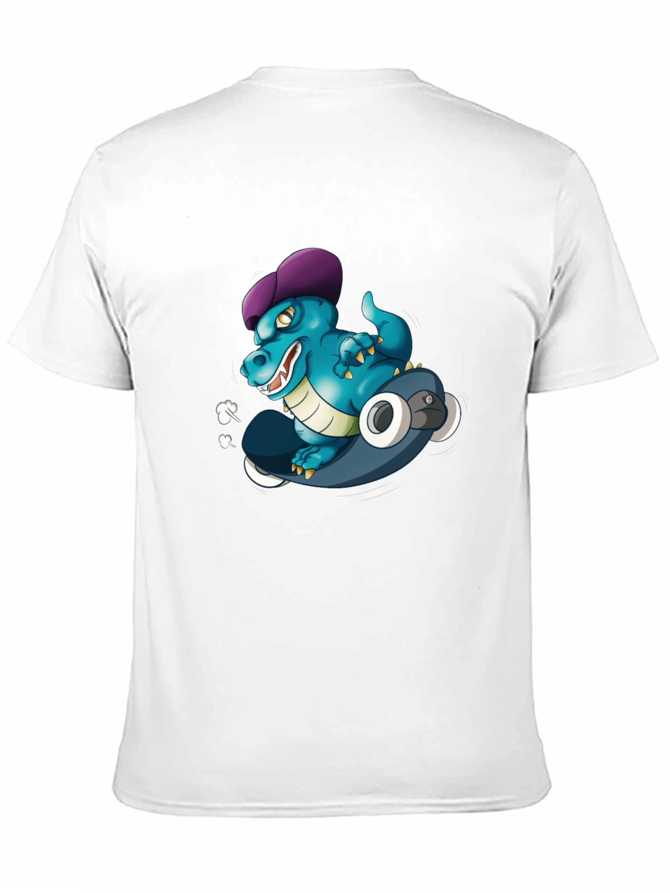 Cool Dino Skateboard T-Shirt